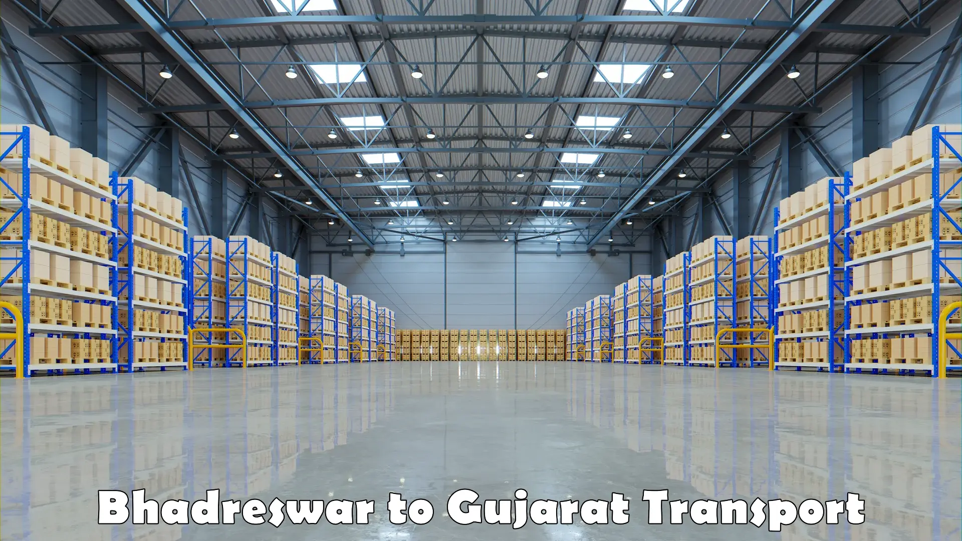 Truck transport companies in India in Bhadreswar to Gujarat