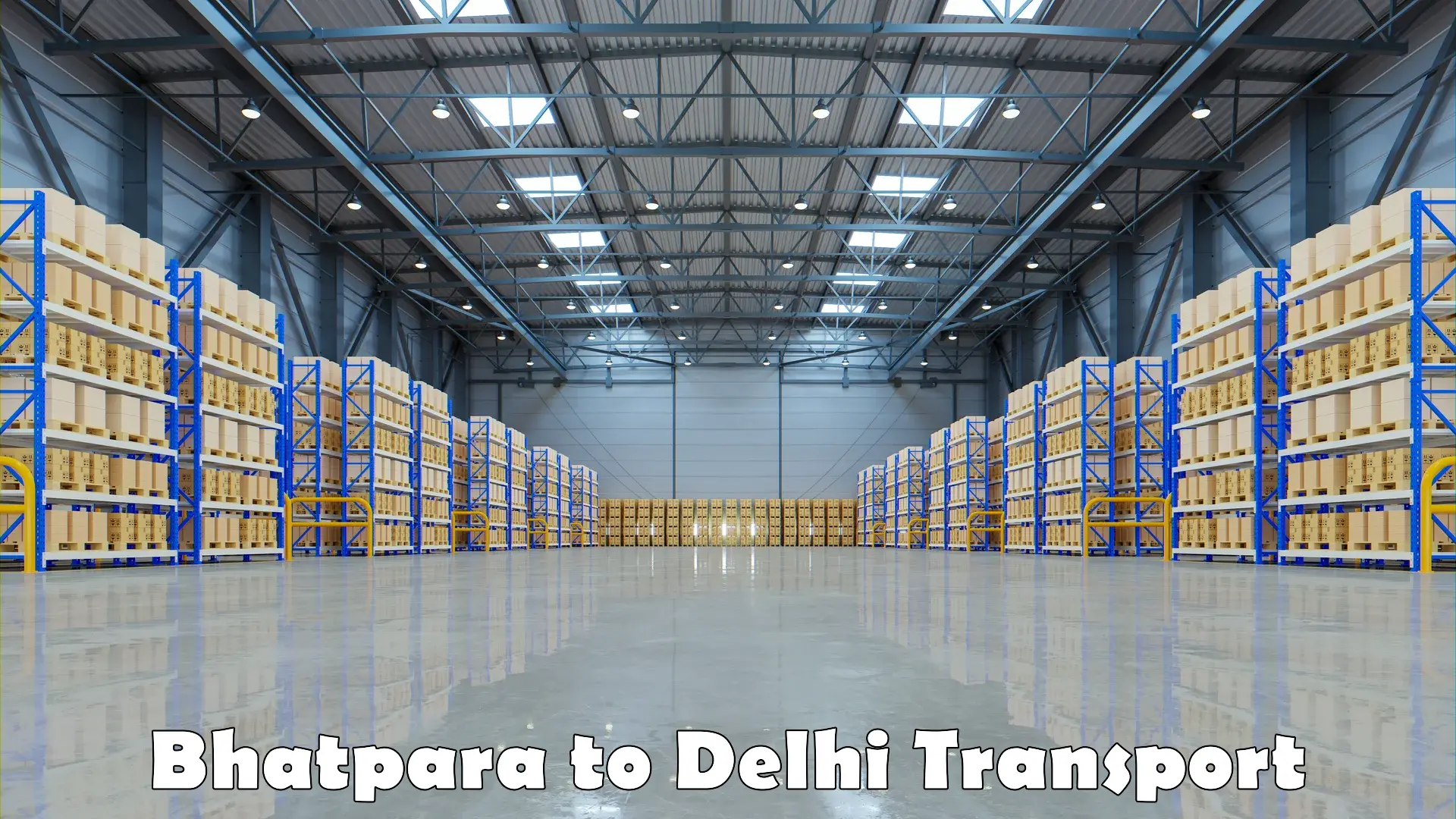 Transport services Bhatpara to Delhi