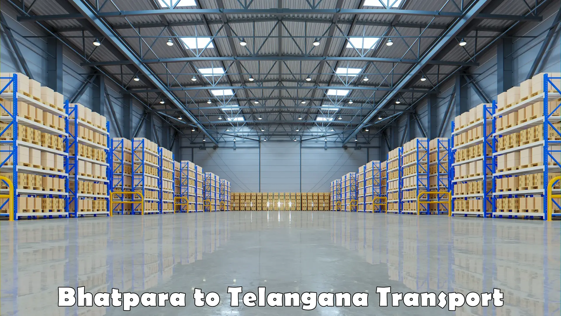 Parcel transport services Bhatpara to Telangana