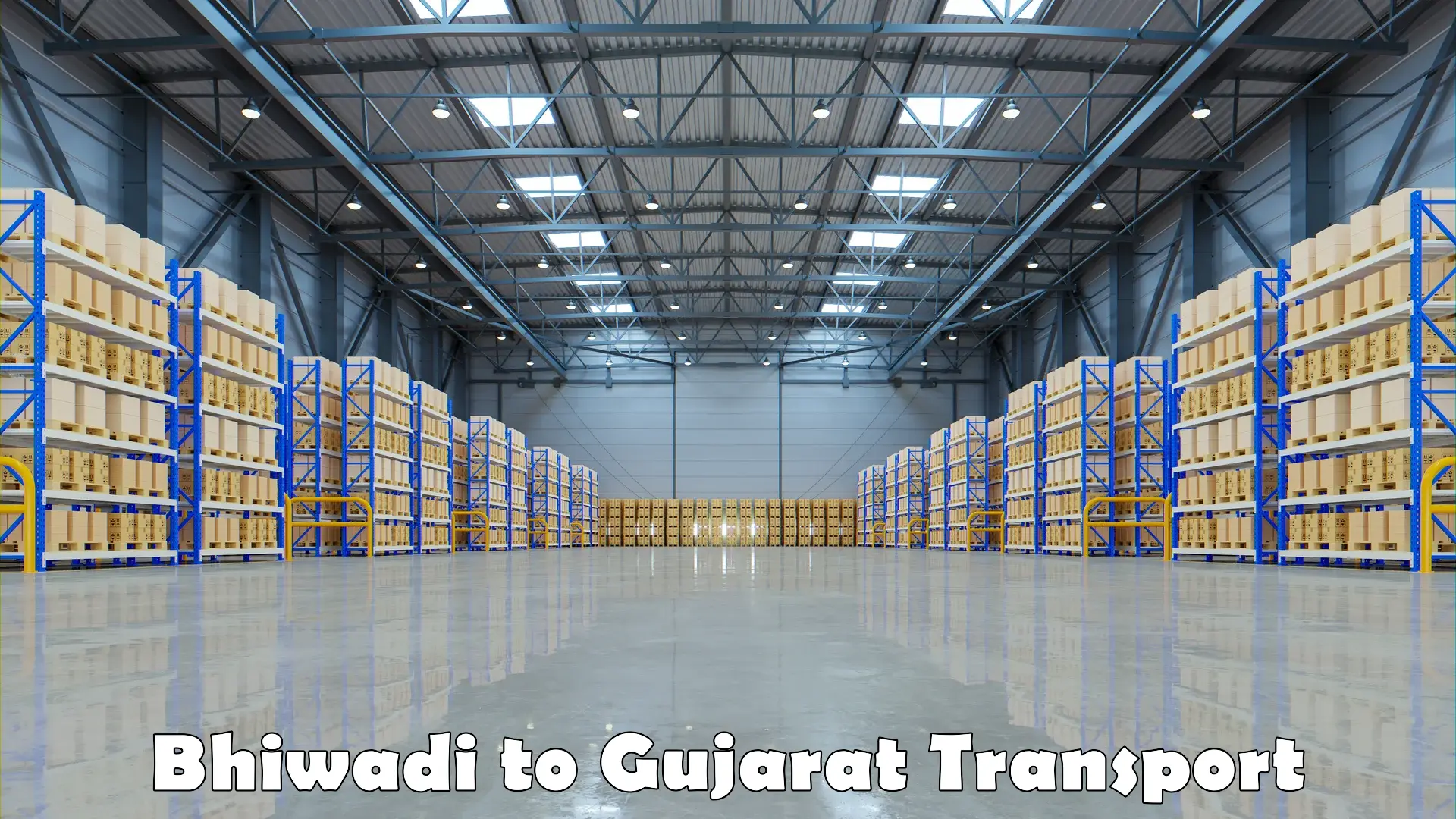 Logistics transportation services Bhiwadi to Jasdan