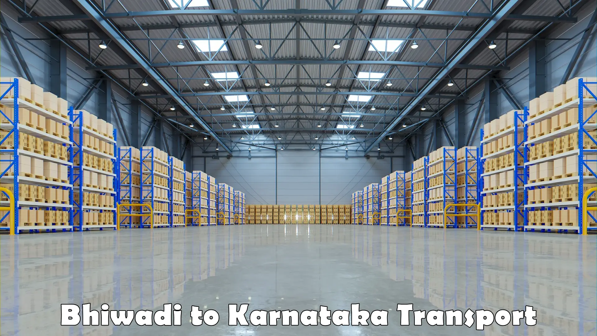 Interstate goods transport Bhiwadi to Karnataka