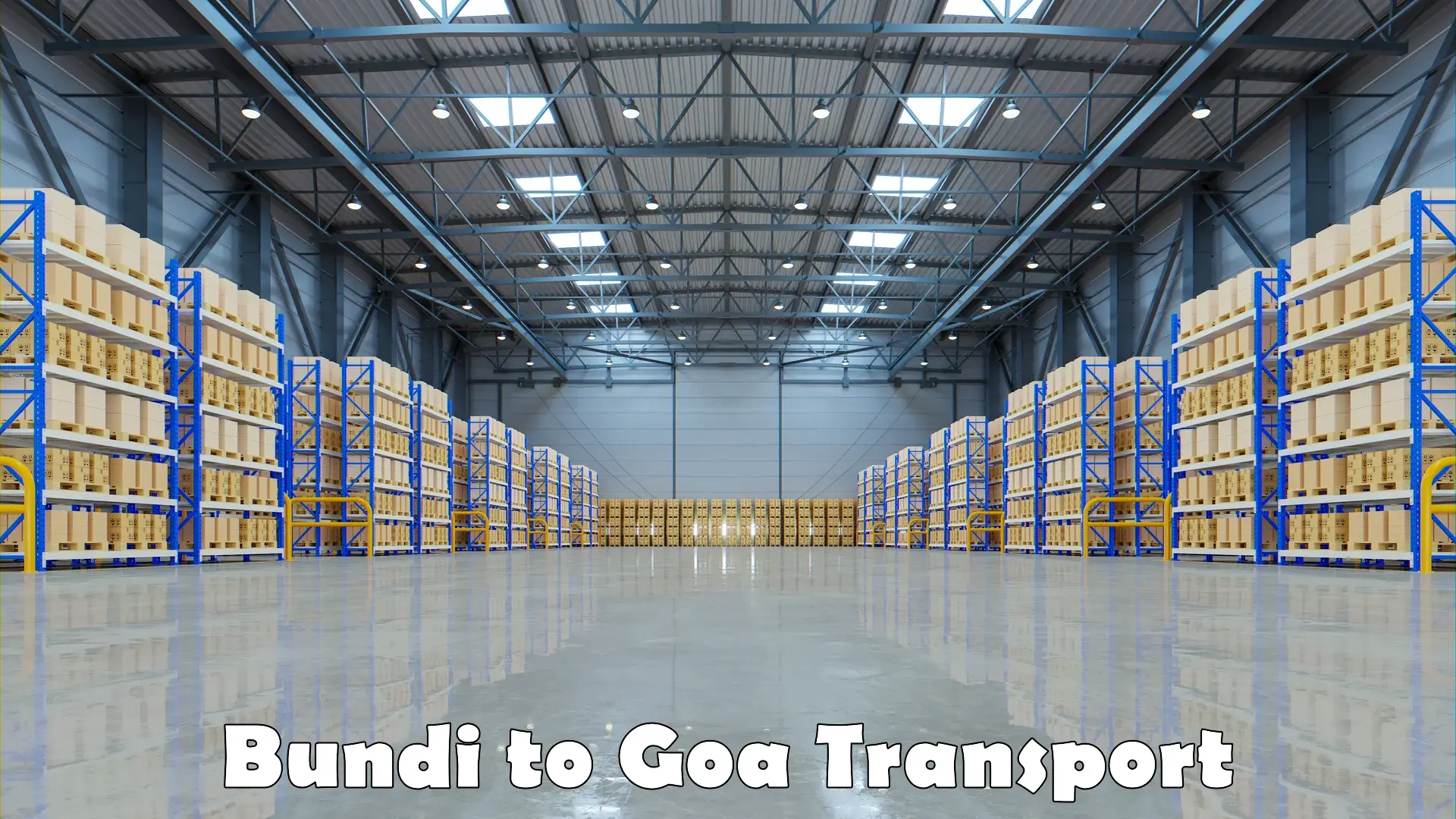Domestic transport services Bundi to Goa