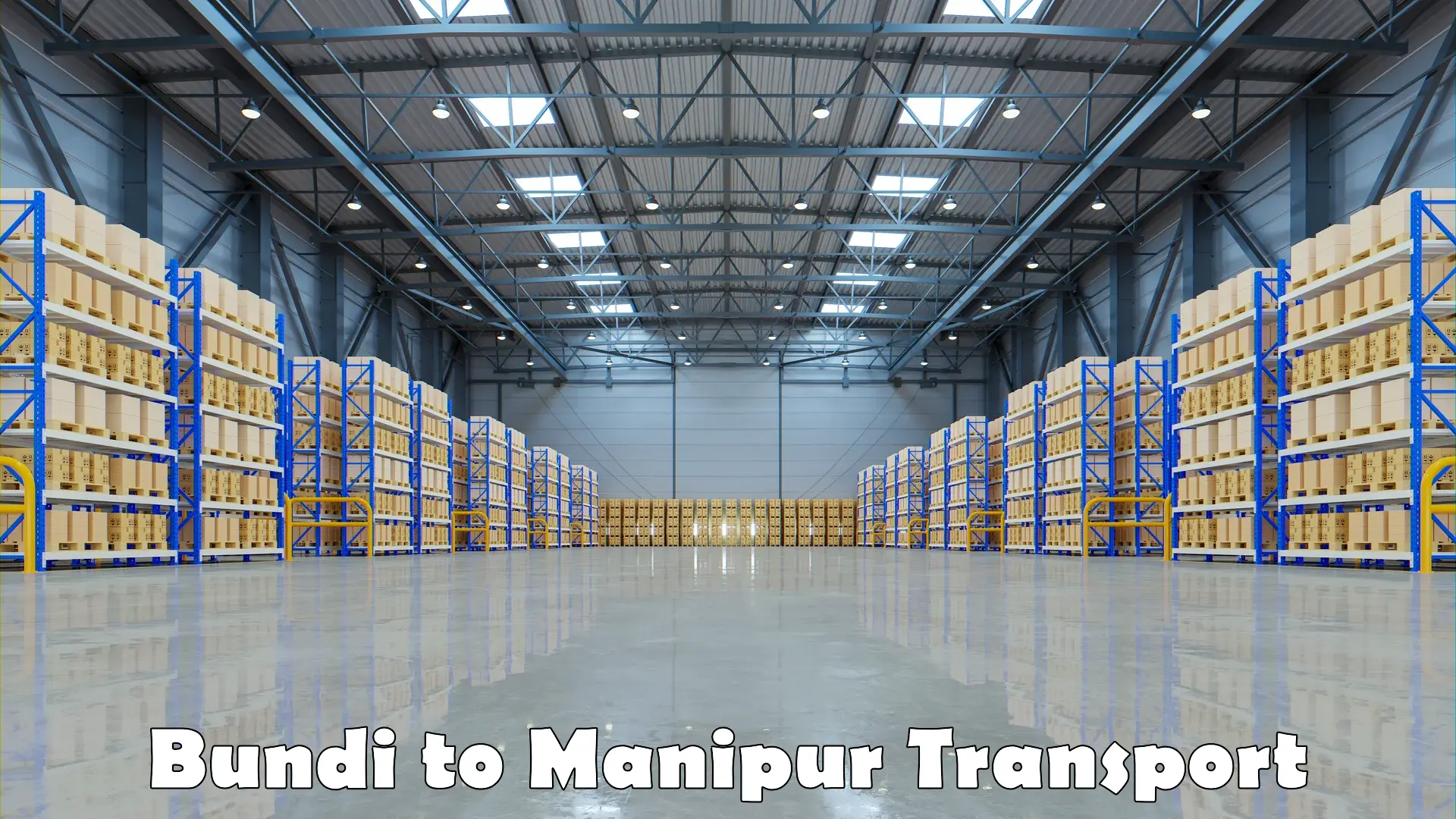 Lorry transport service Bundi to NIT Manipur