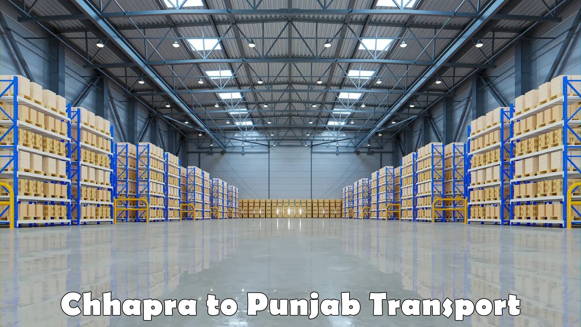 Pick up transport service Chhapra to Punjab