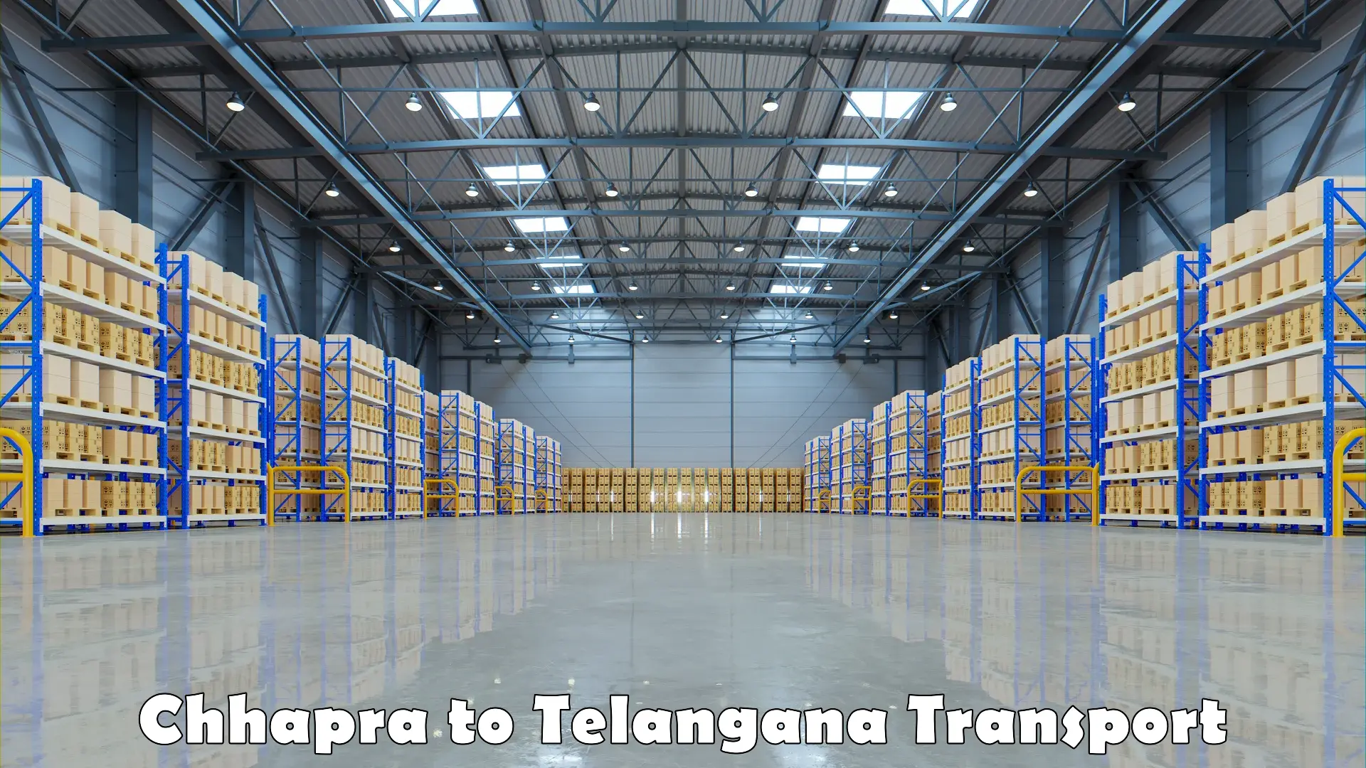 Domestic transport services Chhapra to Telangana