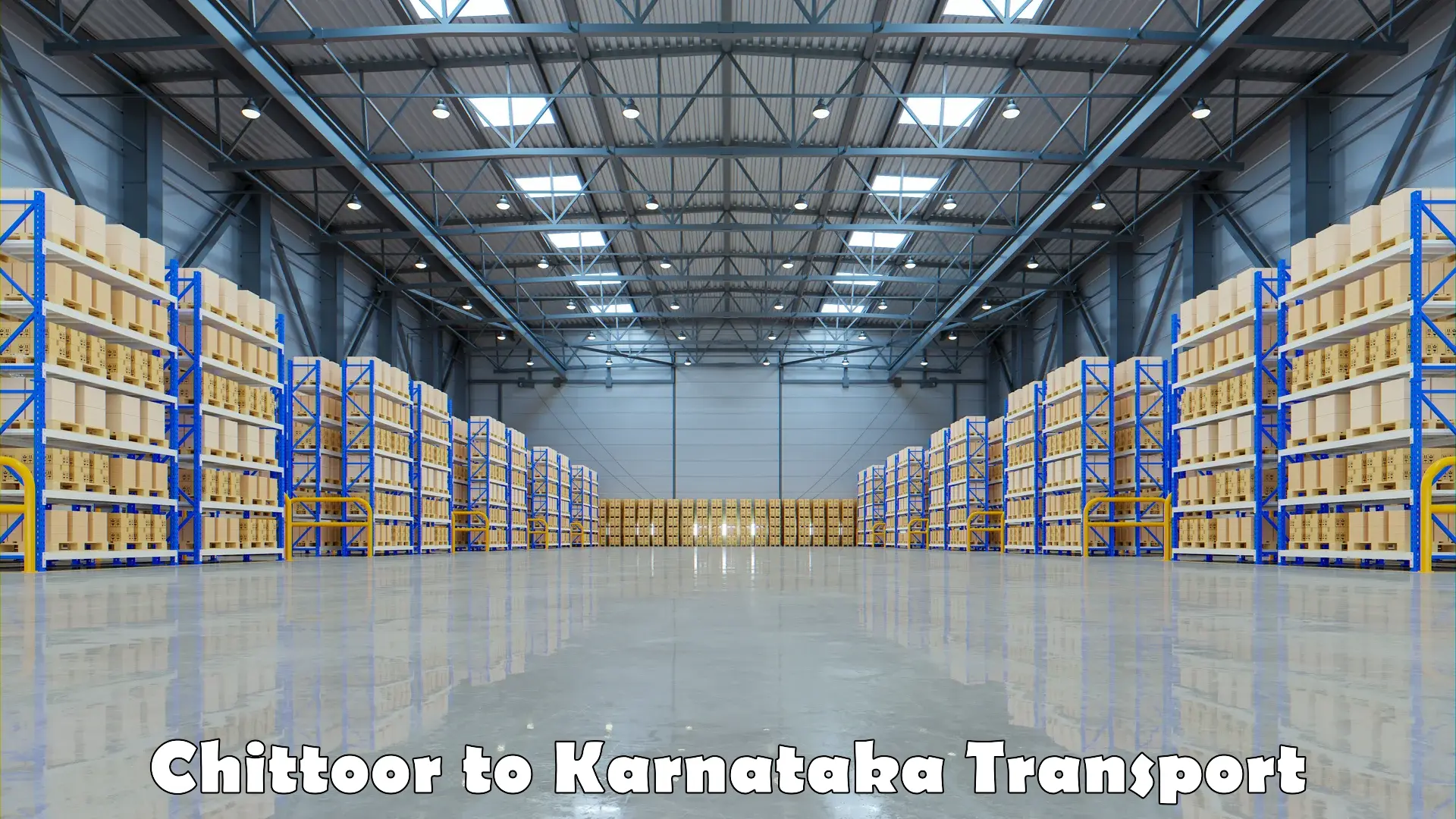 Package delivery services Chittoor to Karnataka