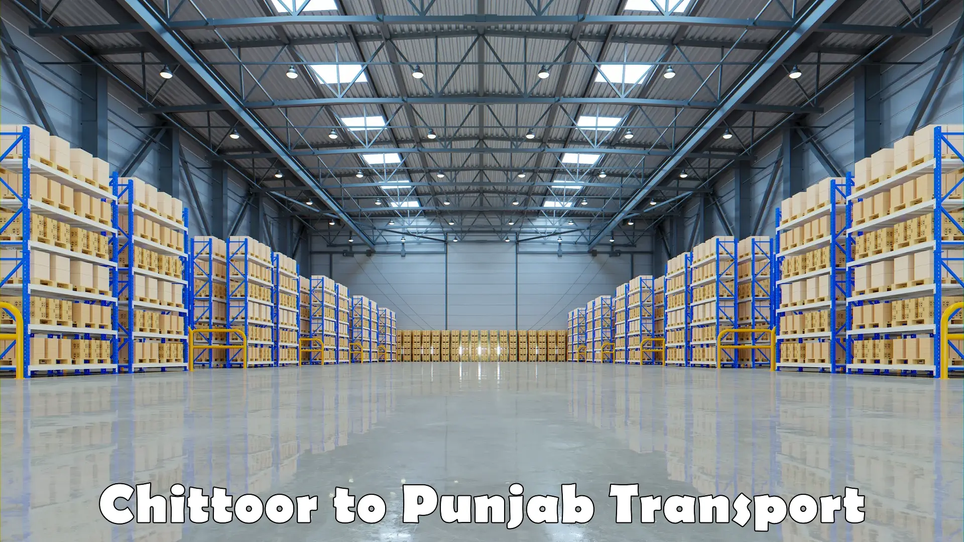 Container transportation services Chittoor to Punjab