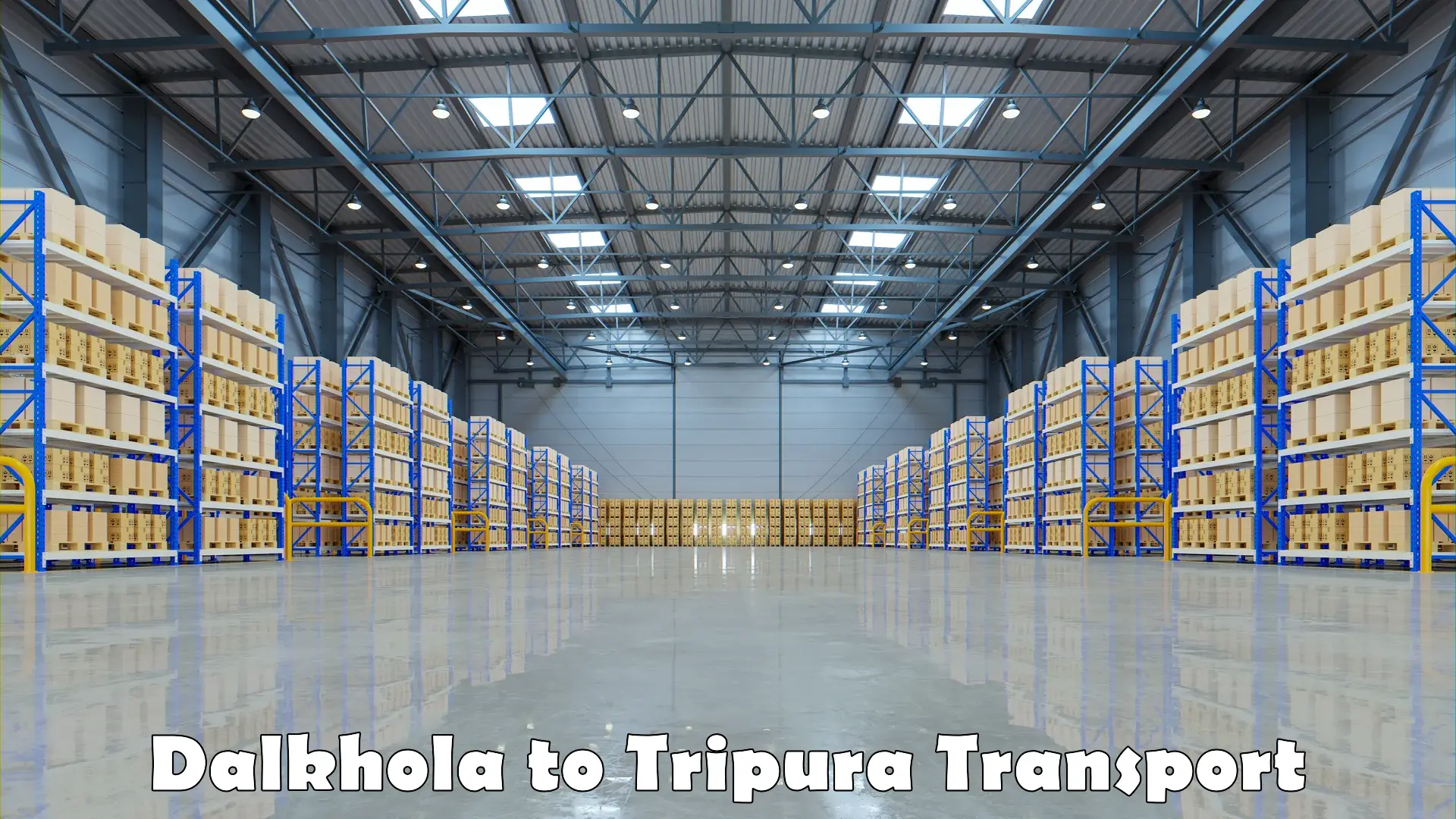 Logistics transportation services Dalkhola to Tripura