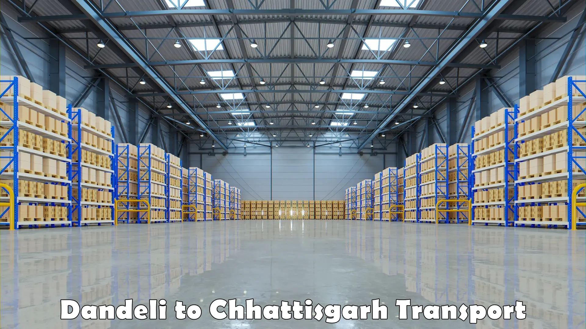 Goods transport services in Dandeli to Chhattisgarh