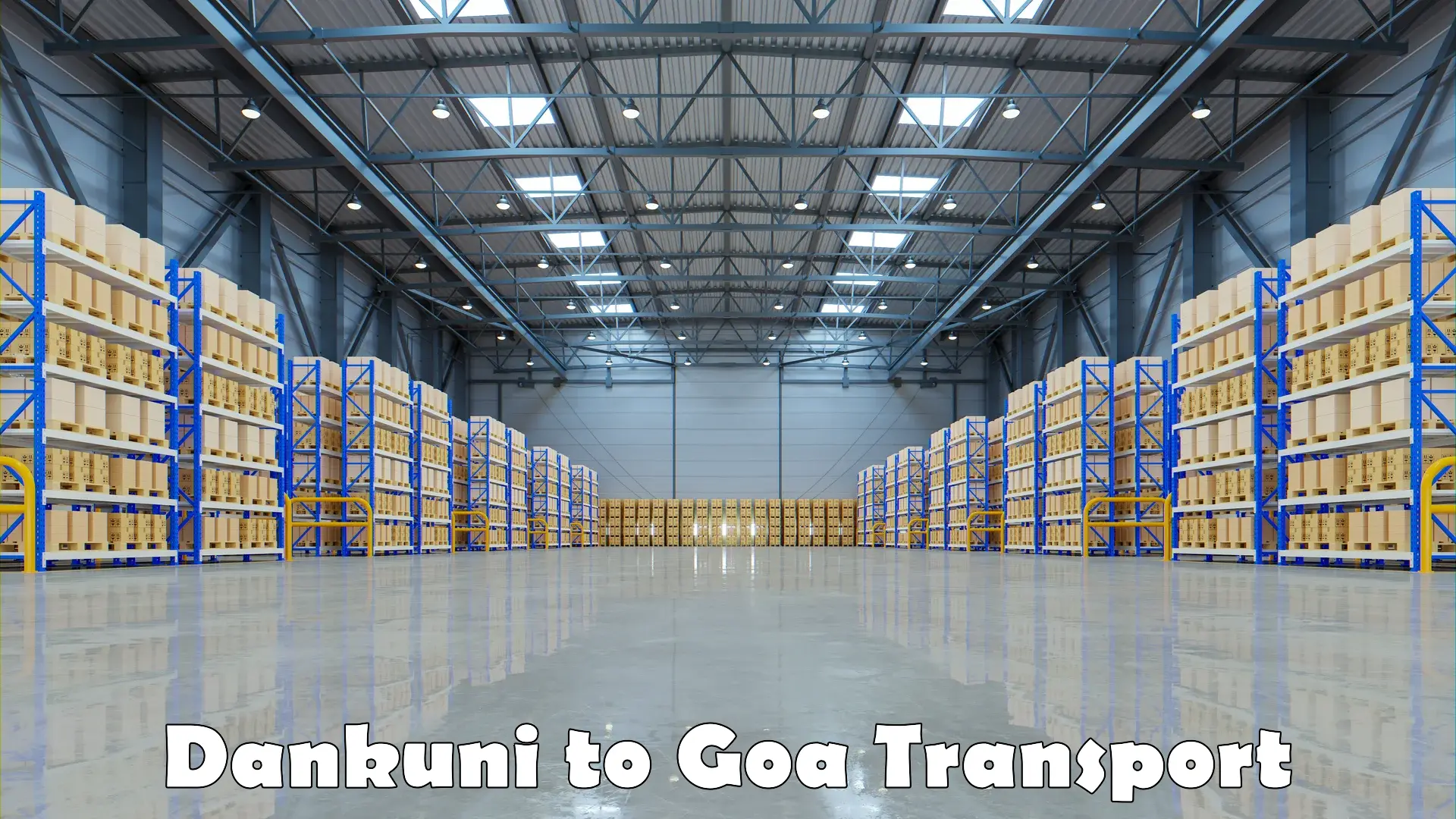 Air cargo transport services in Dankuni to Goa