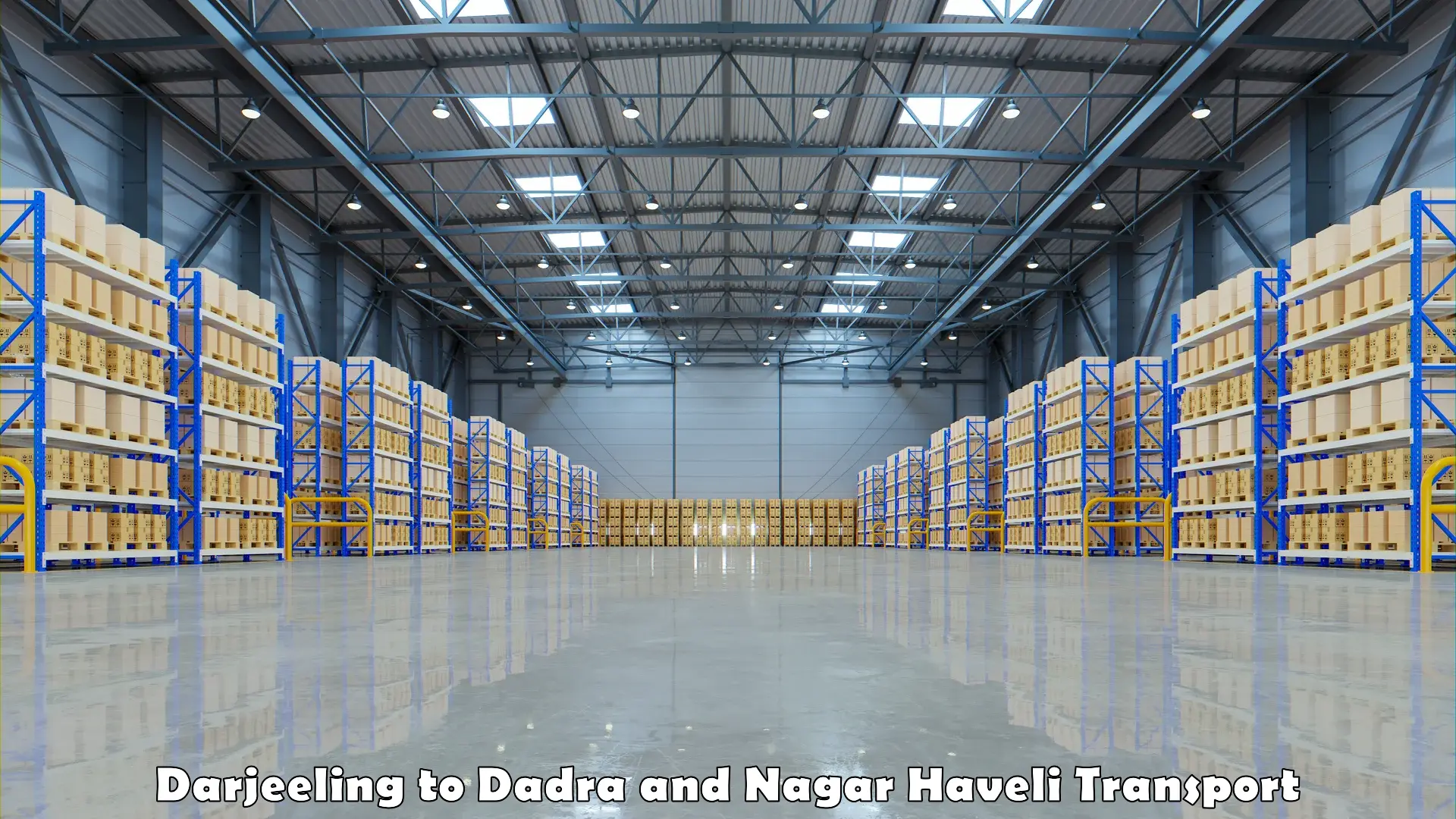 Commercial transport service Darjeeling to Dadra and Nagar Haveli