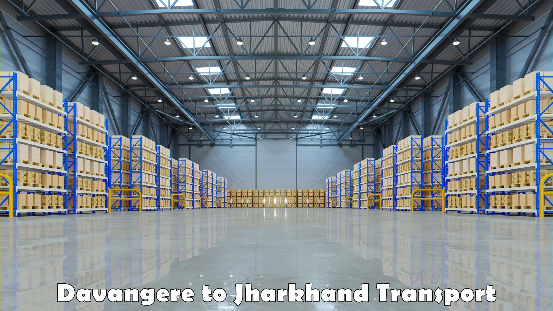Bike shipping service in Davangere to Jharkhand