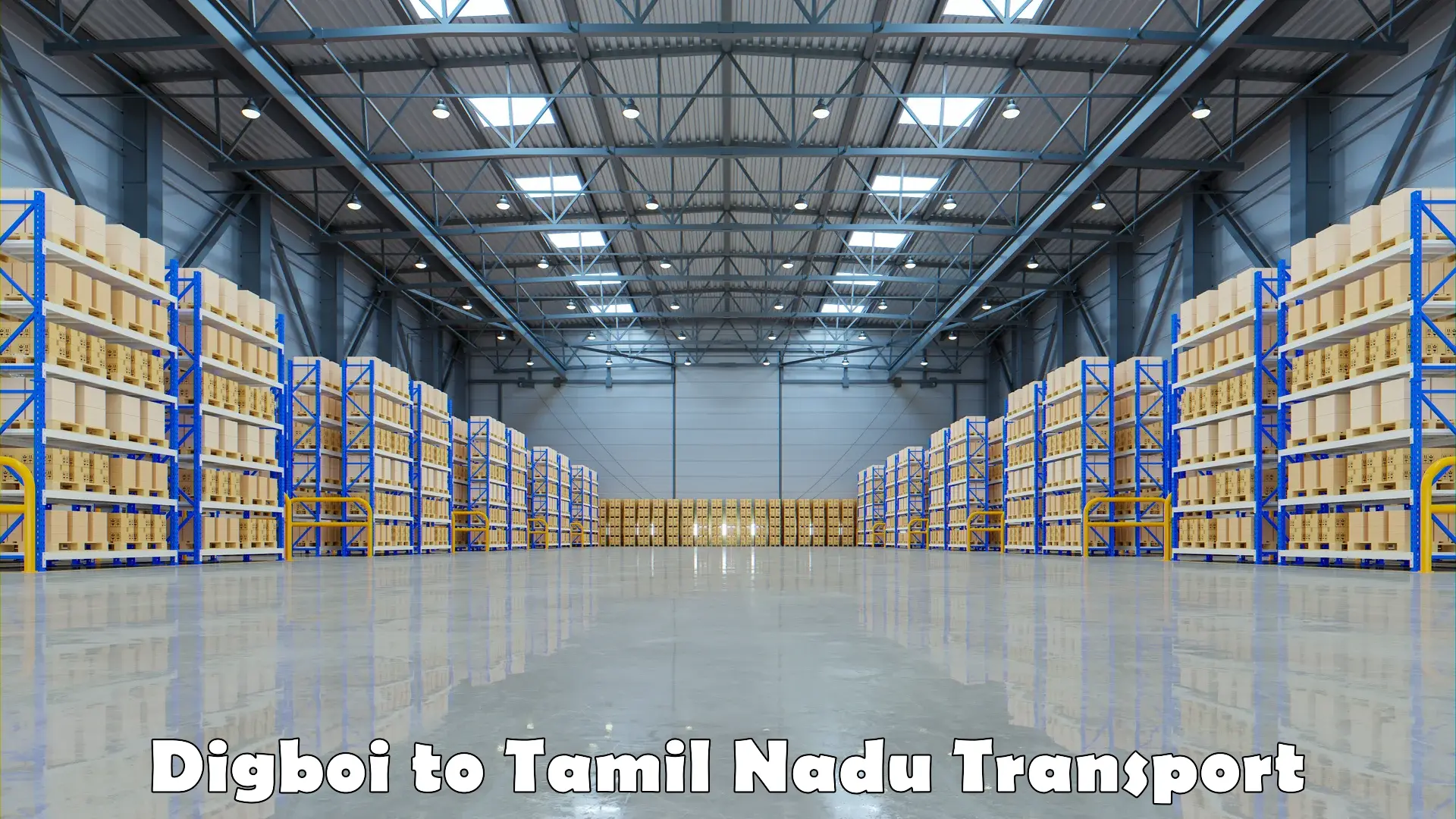 Interstate transport services Digboi to Tuticorin Port