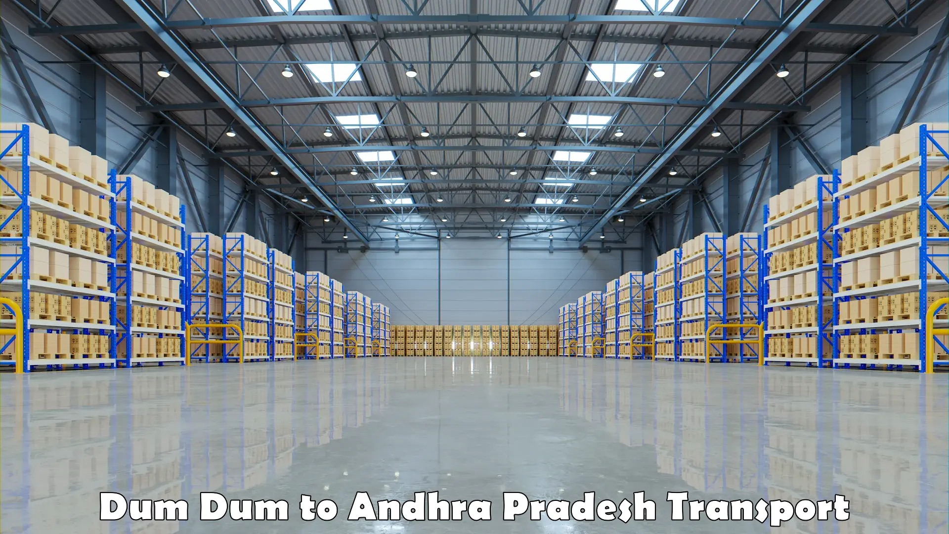 Intercity goods transport Dum Dum to Bhimavaram