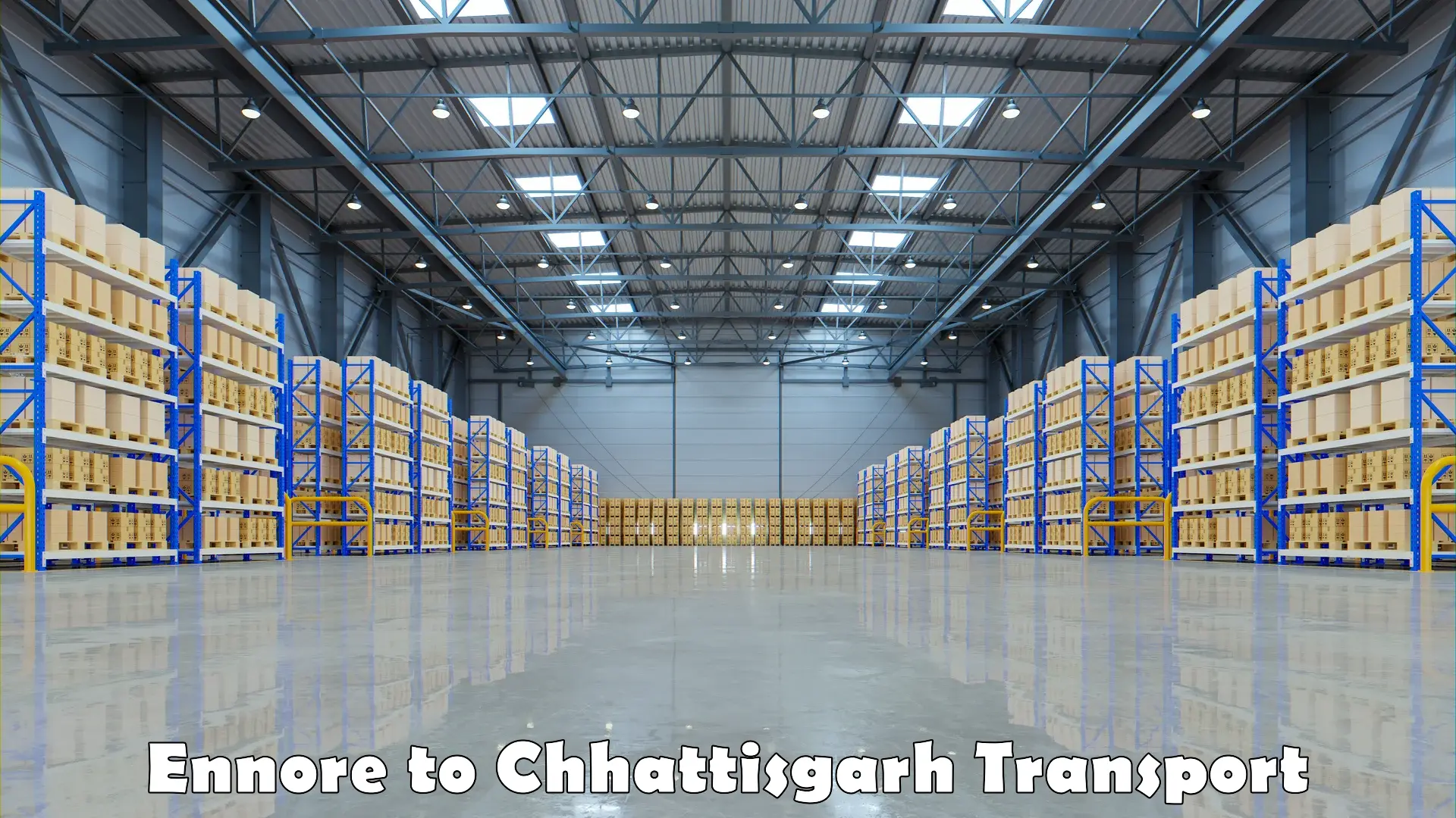 Container transport service in Ennore to Raipur