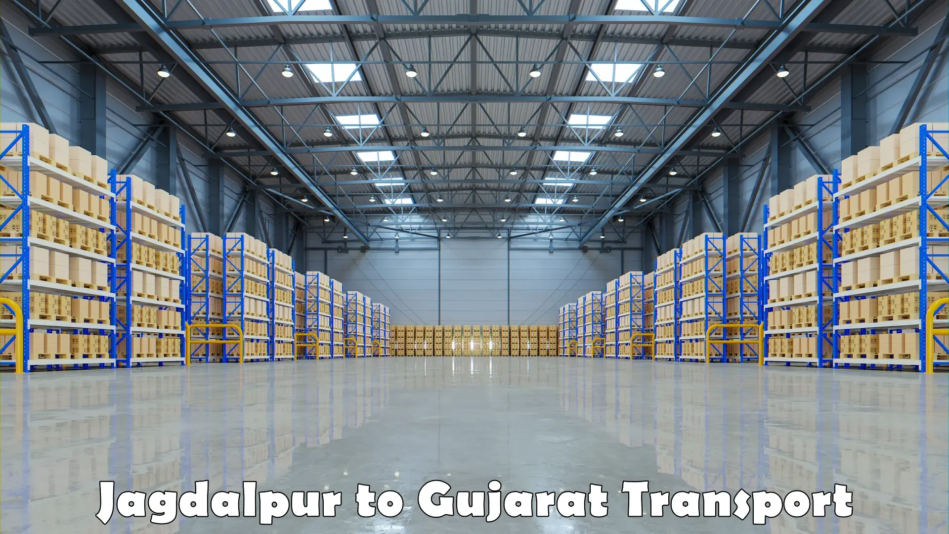 Domestic goods transportation services Jagdalpur to Gujarat