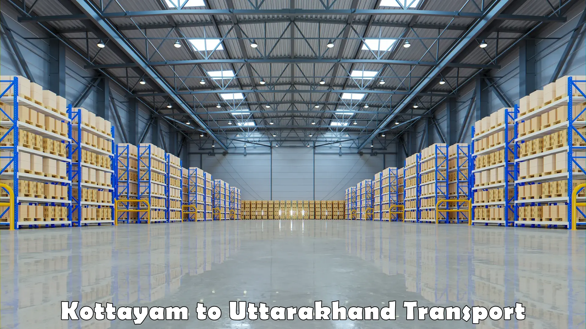 Goods transport services Kottayam to Uttarakhand