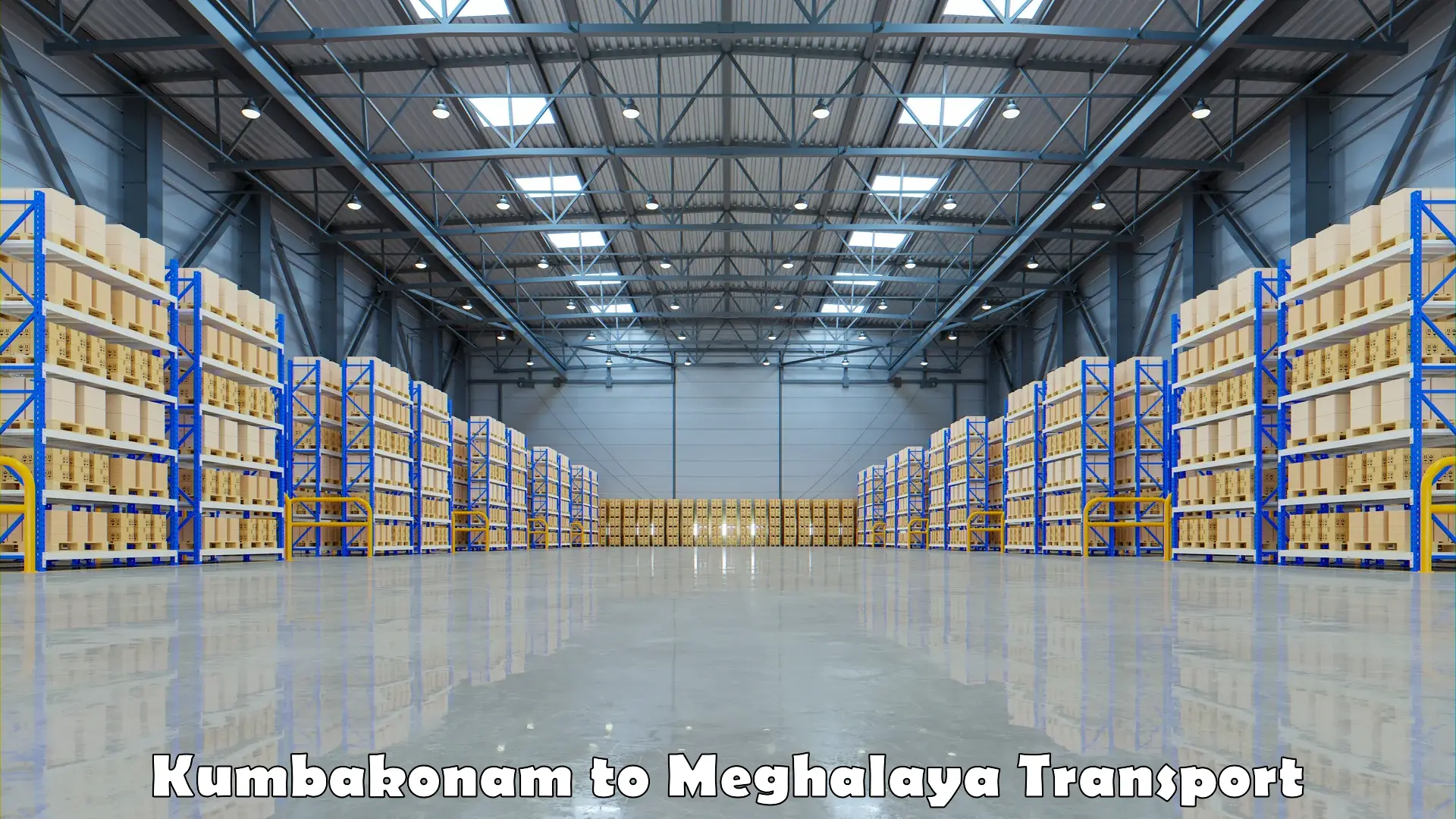 Best transport services in India Kumbakonam to NIT Meghalaya