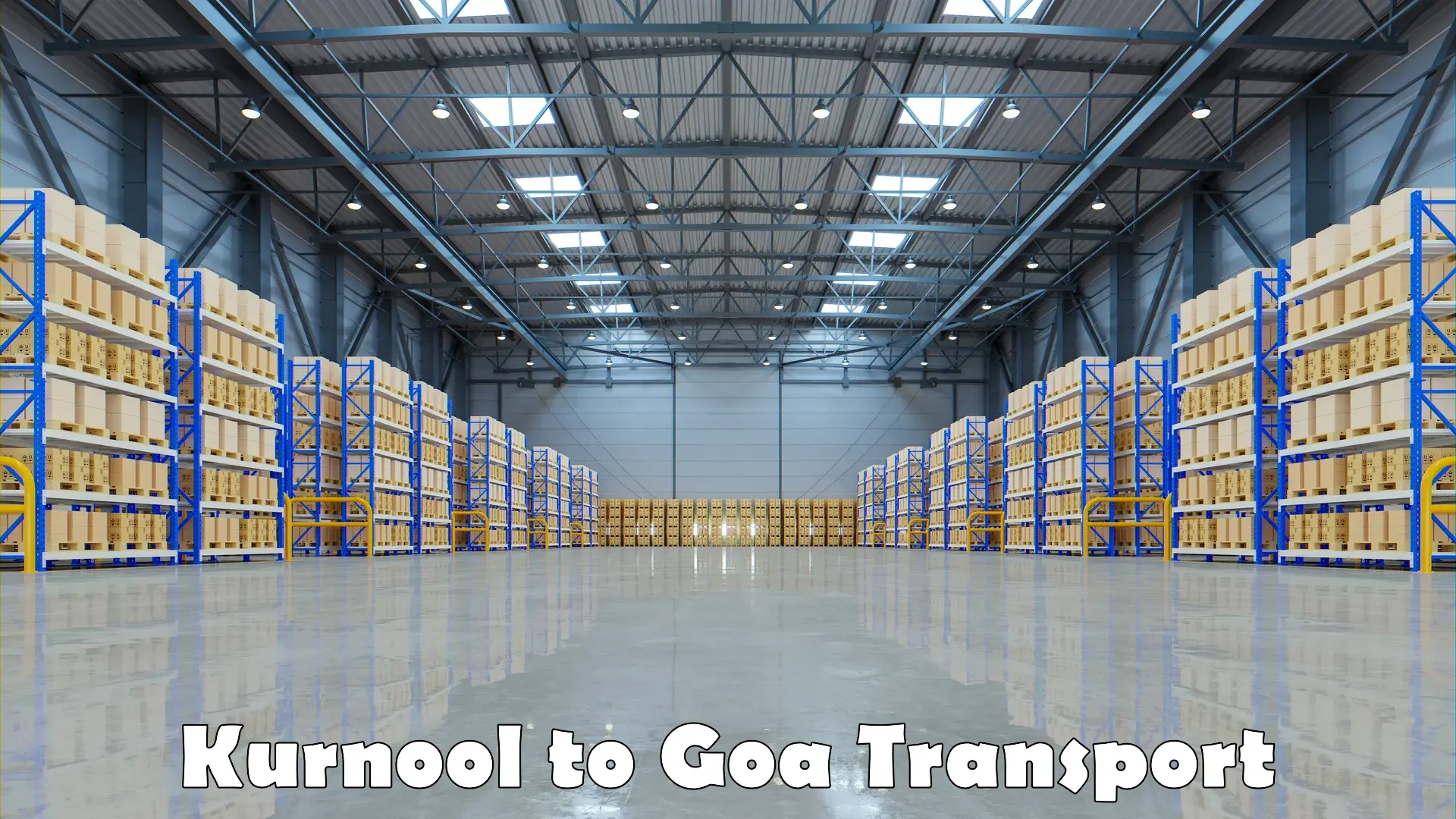 Inland transportation services Kurnool to Goa