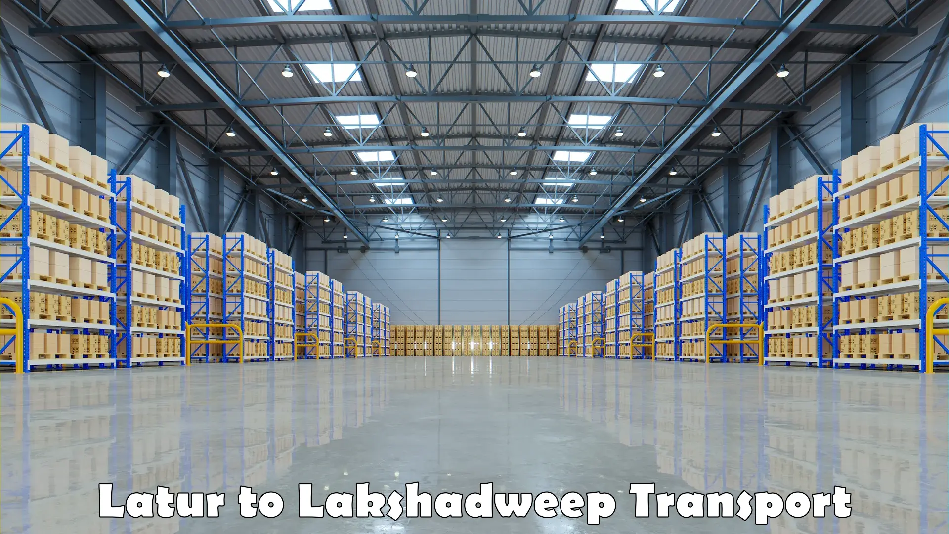 Air freight transport services Latur to Lakshadweep