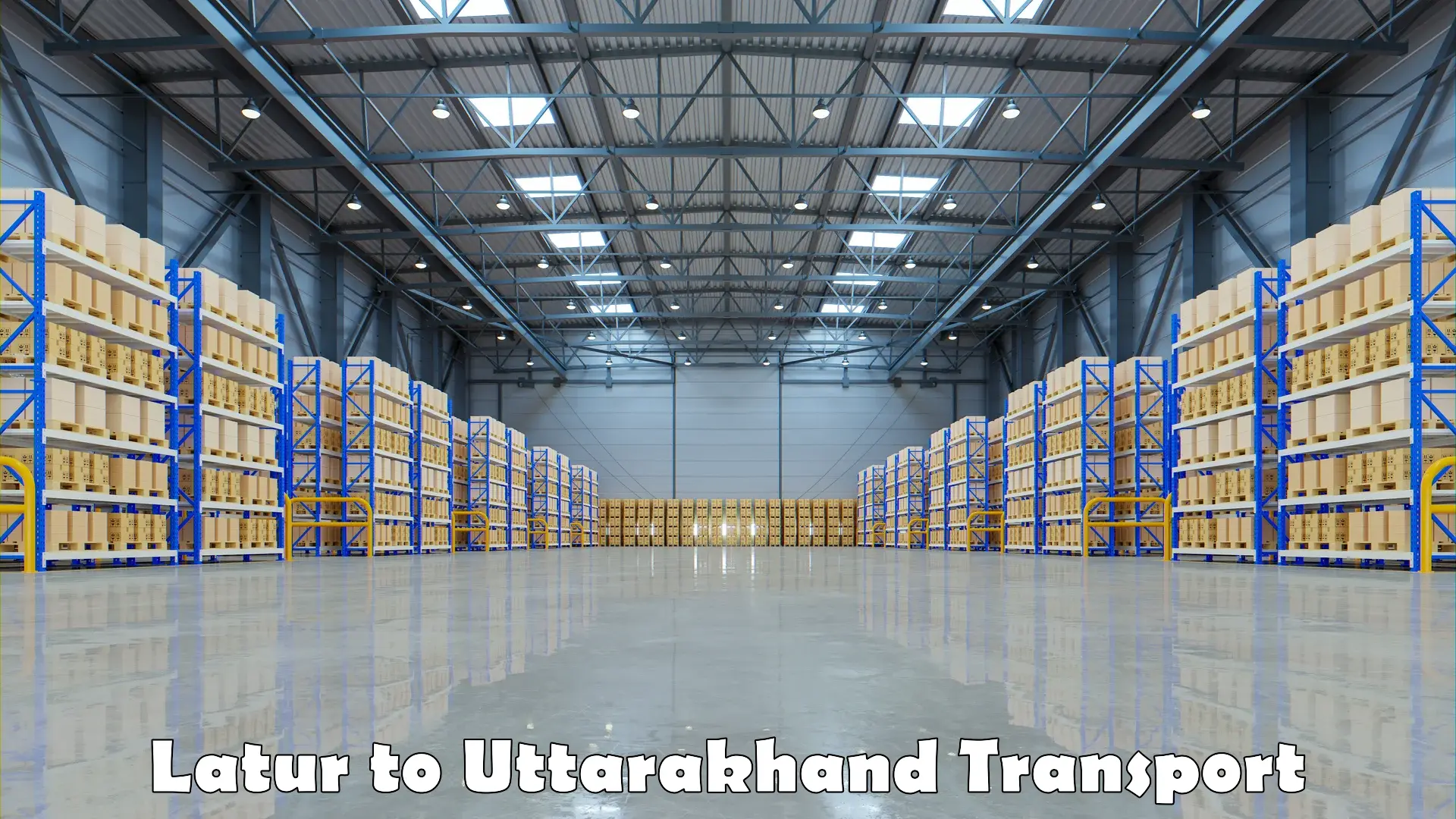 Cargo train transport services in Latur to Uttarkashi