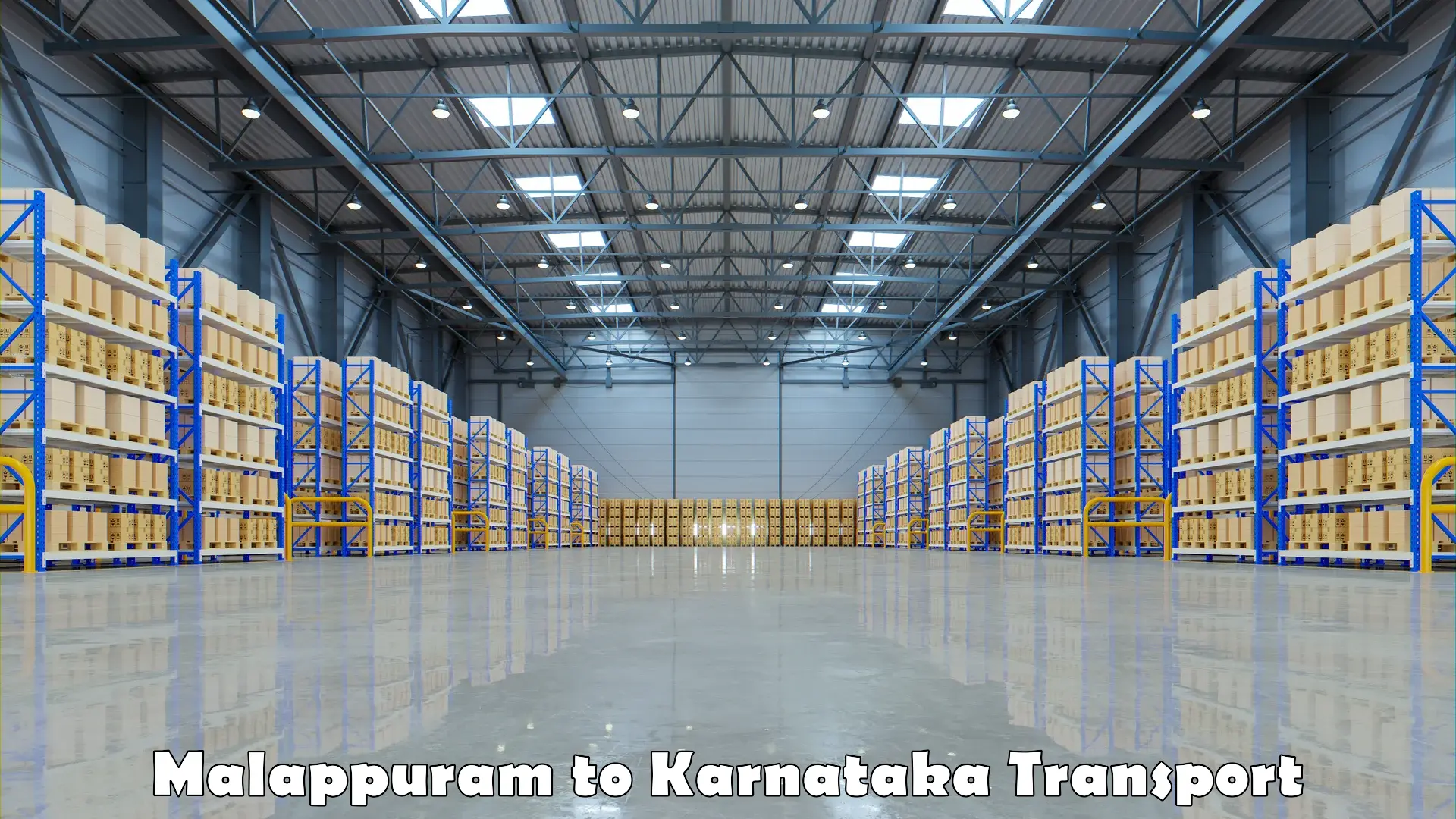 Cargo transportation services Malappuram to Kunigal