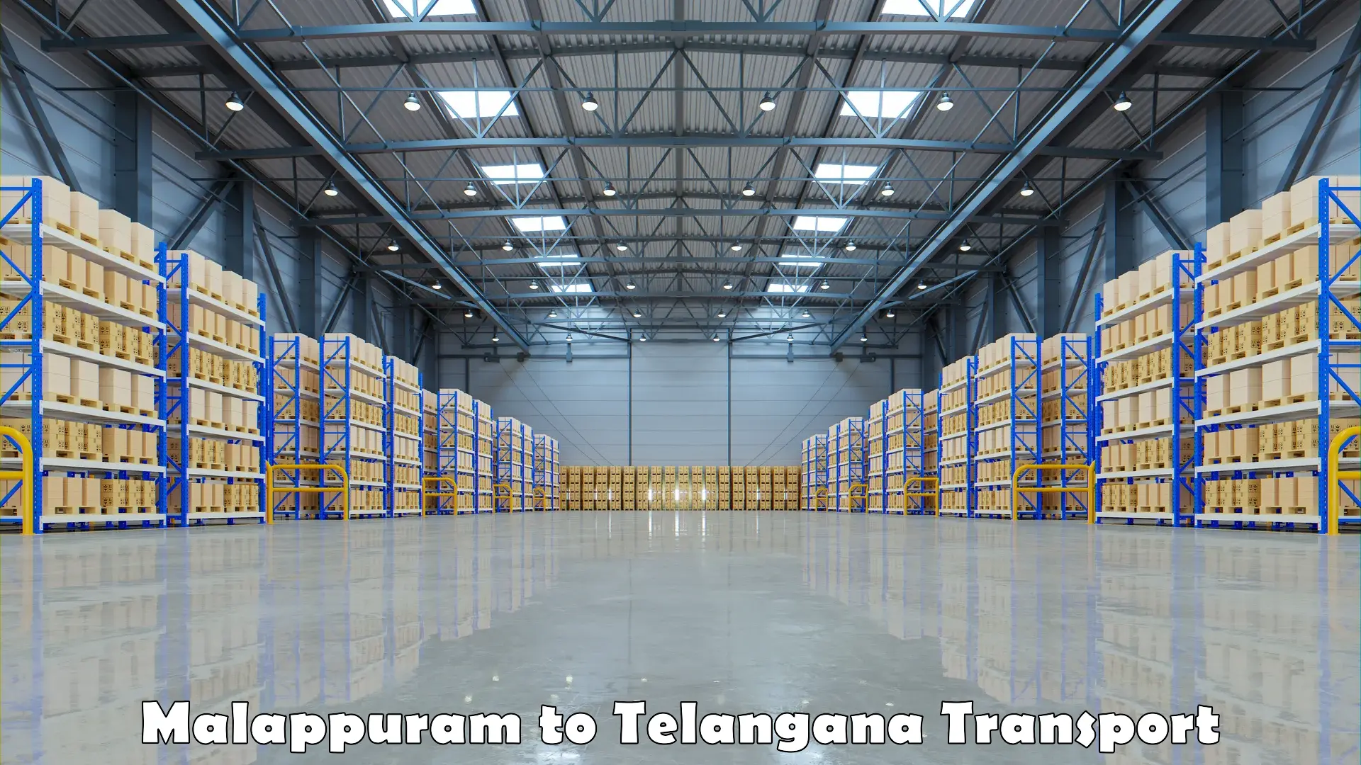 Vehicle courier services in Malappuram to Telangana