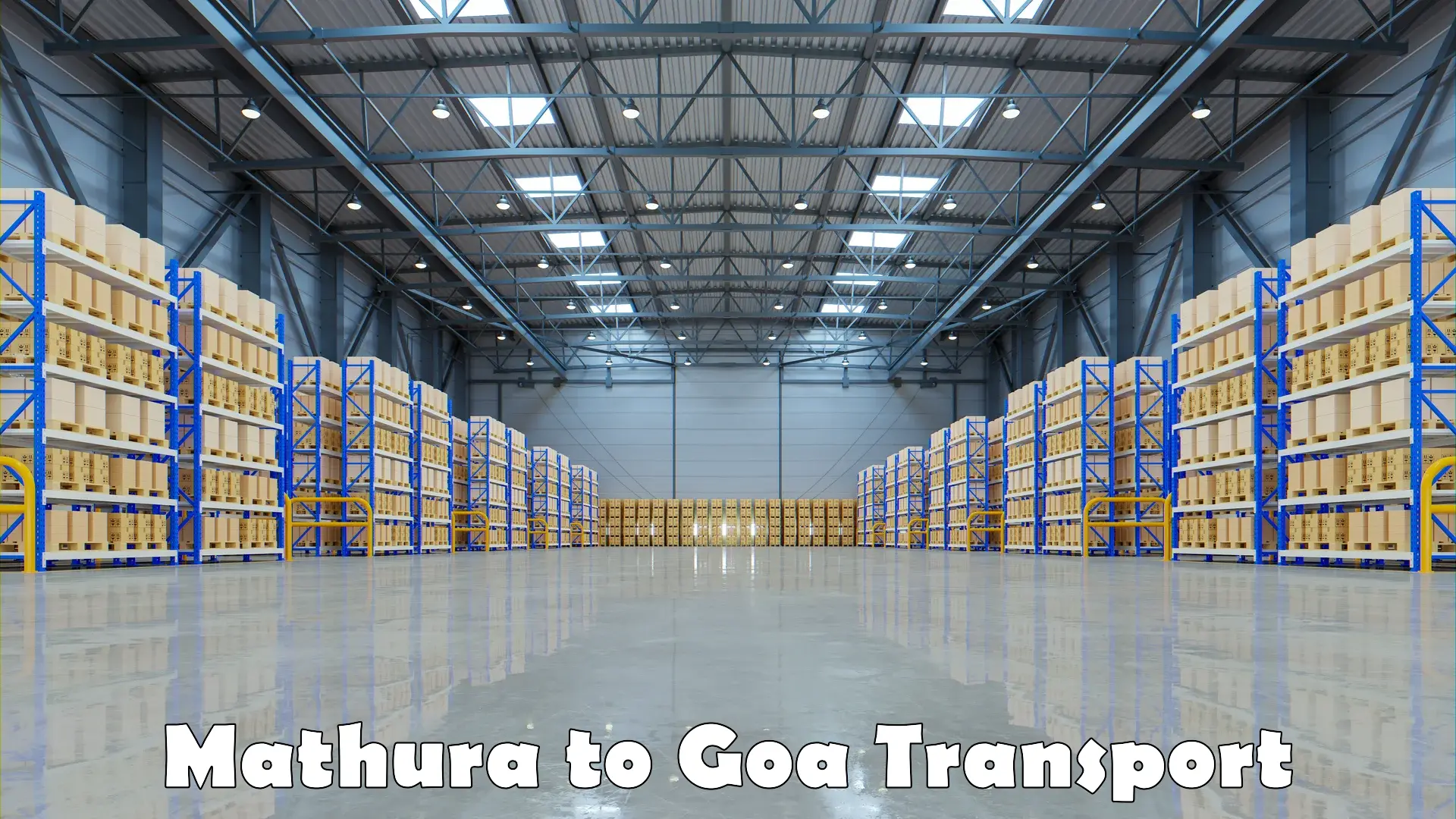 Lorry transport service Mathura to Goa