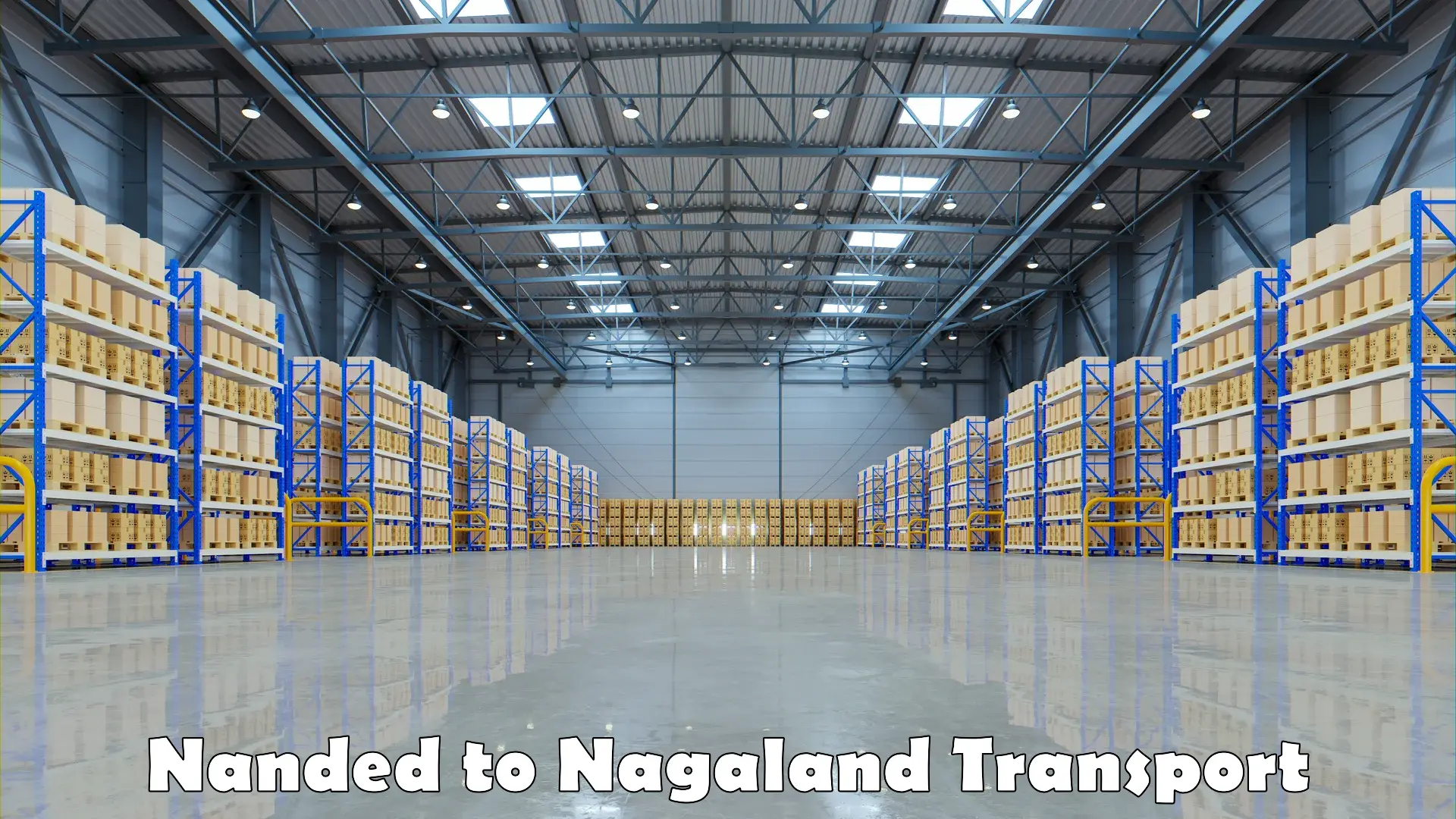 Vehicle courier services Nanded to Nagaland