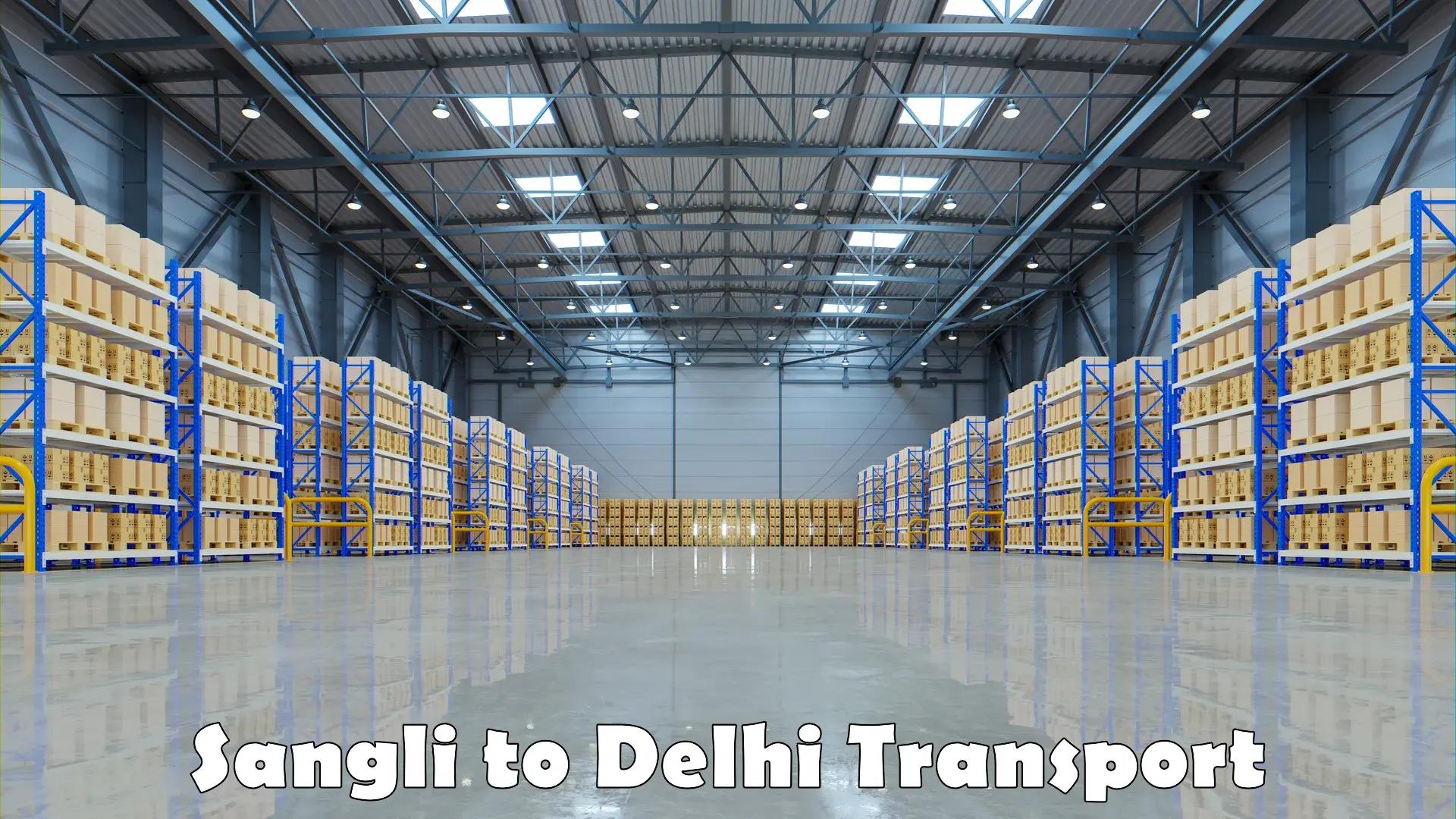 Truck transport companies in India Sangli to Jhilmil