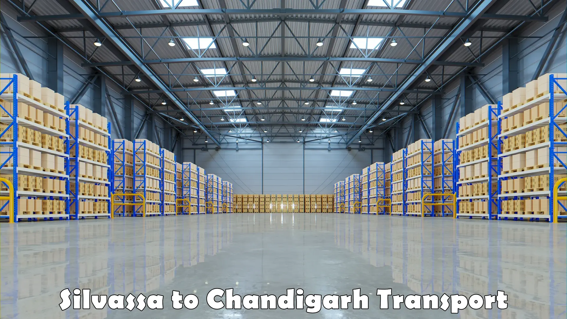 Furniture transport service Silvassa to Chandigarh