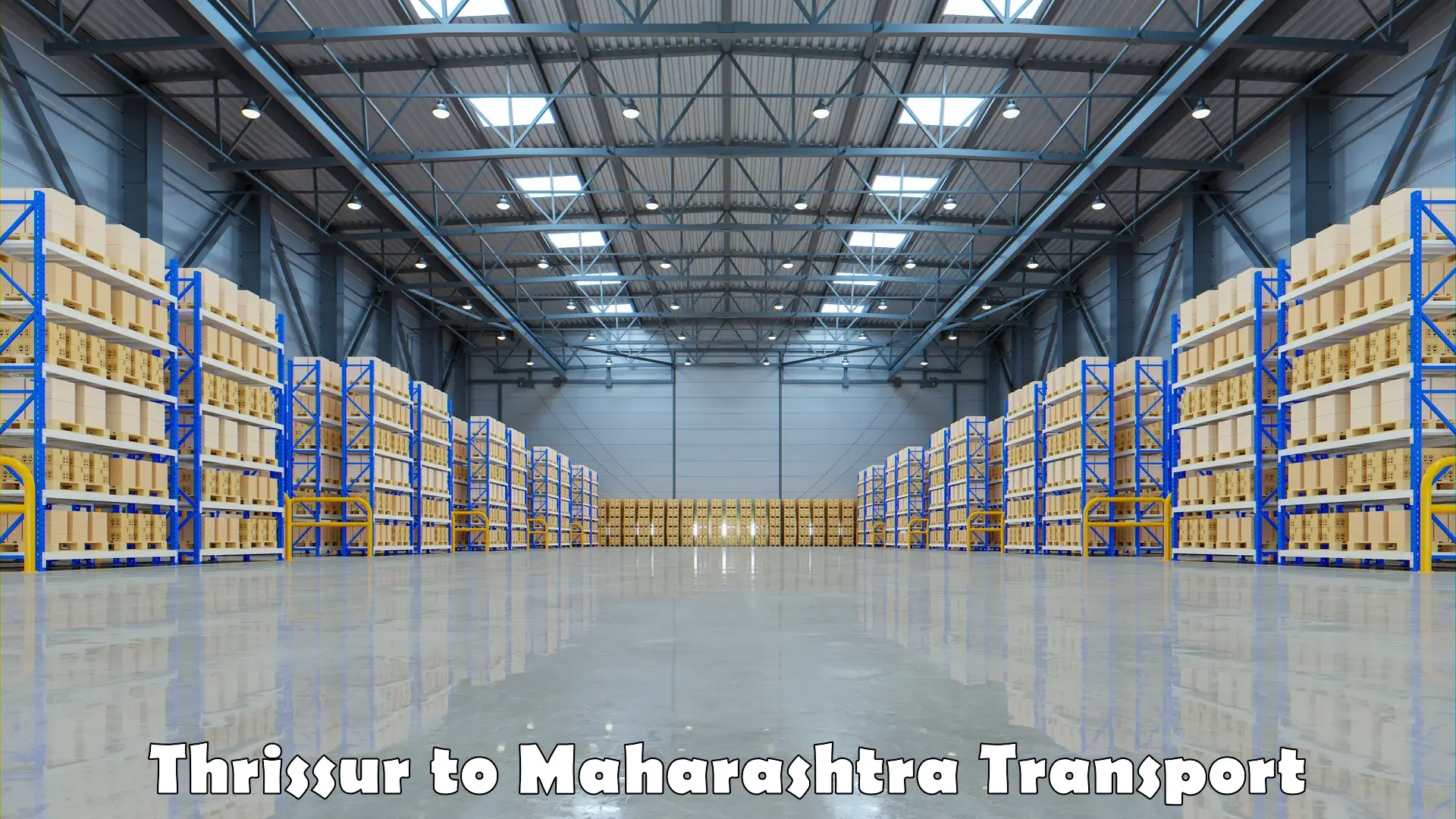 Container transportation services Thrissur to Koregaon