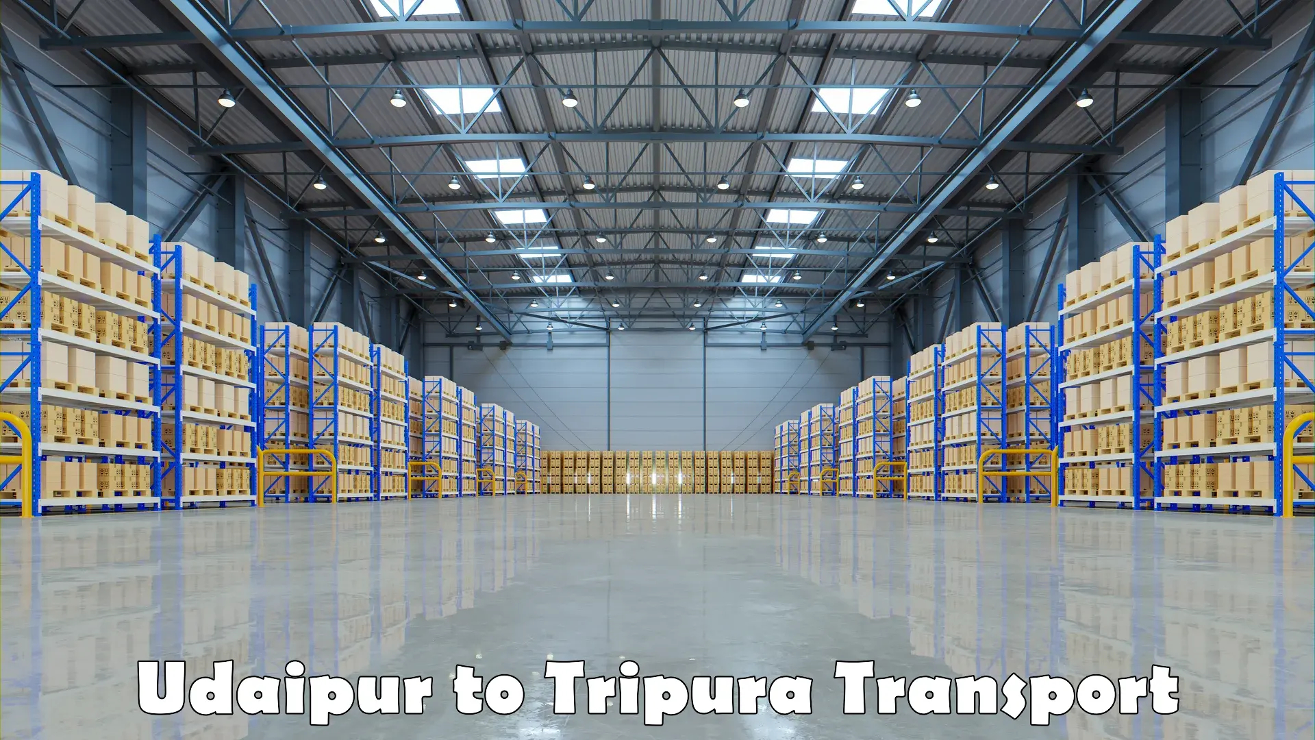 Road transport services Udaipur to Tripura