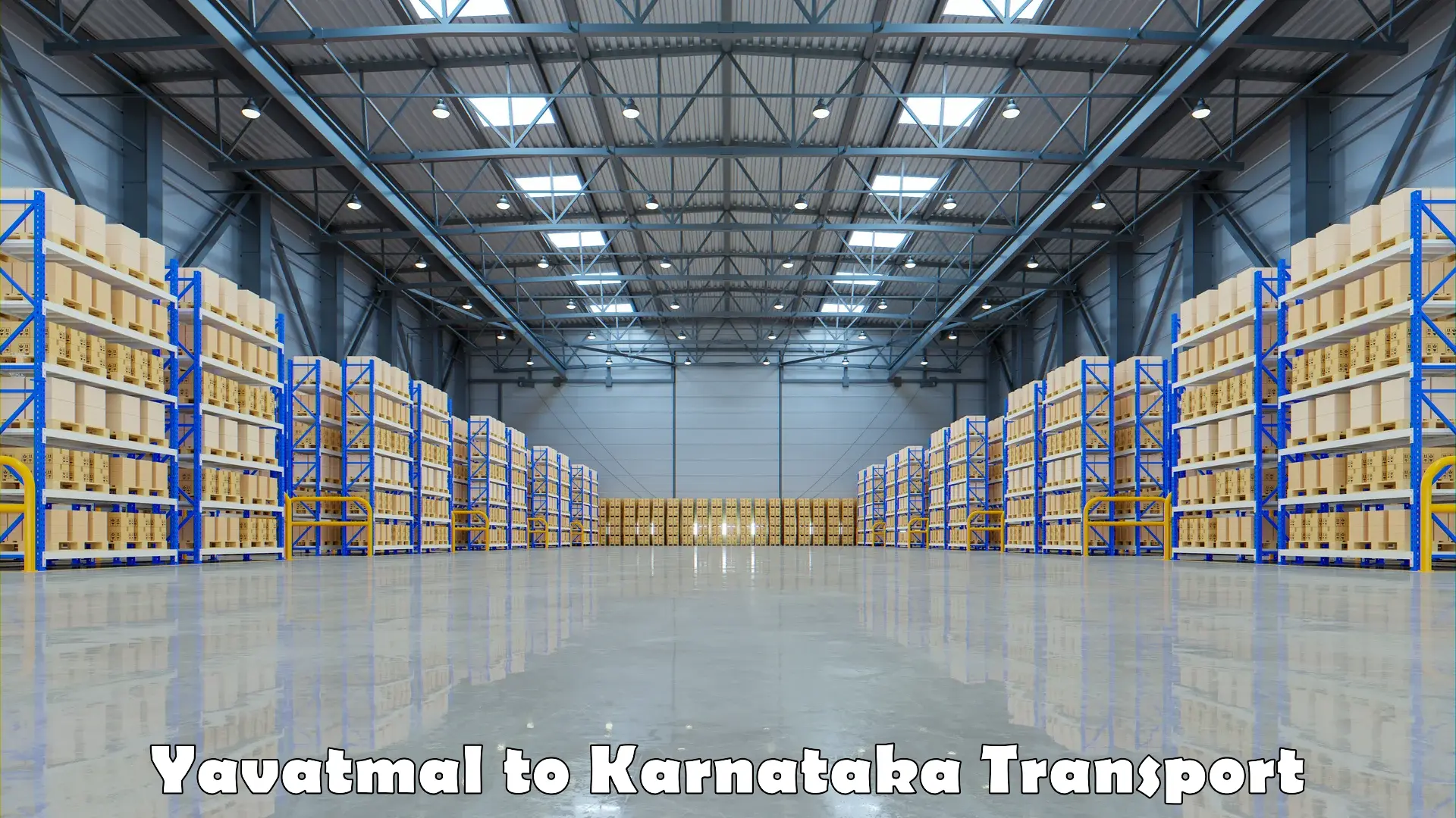 Truck transport companies in India Yavatmal to Karnataka