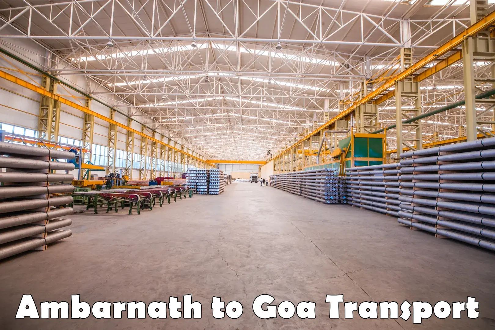 Online transport Ambarnath to Panaji