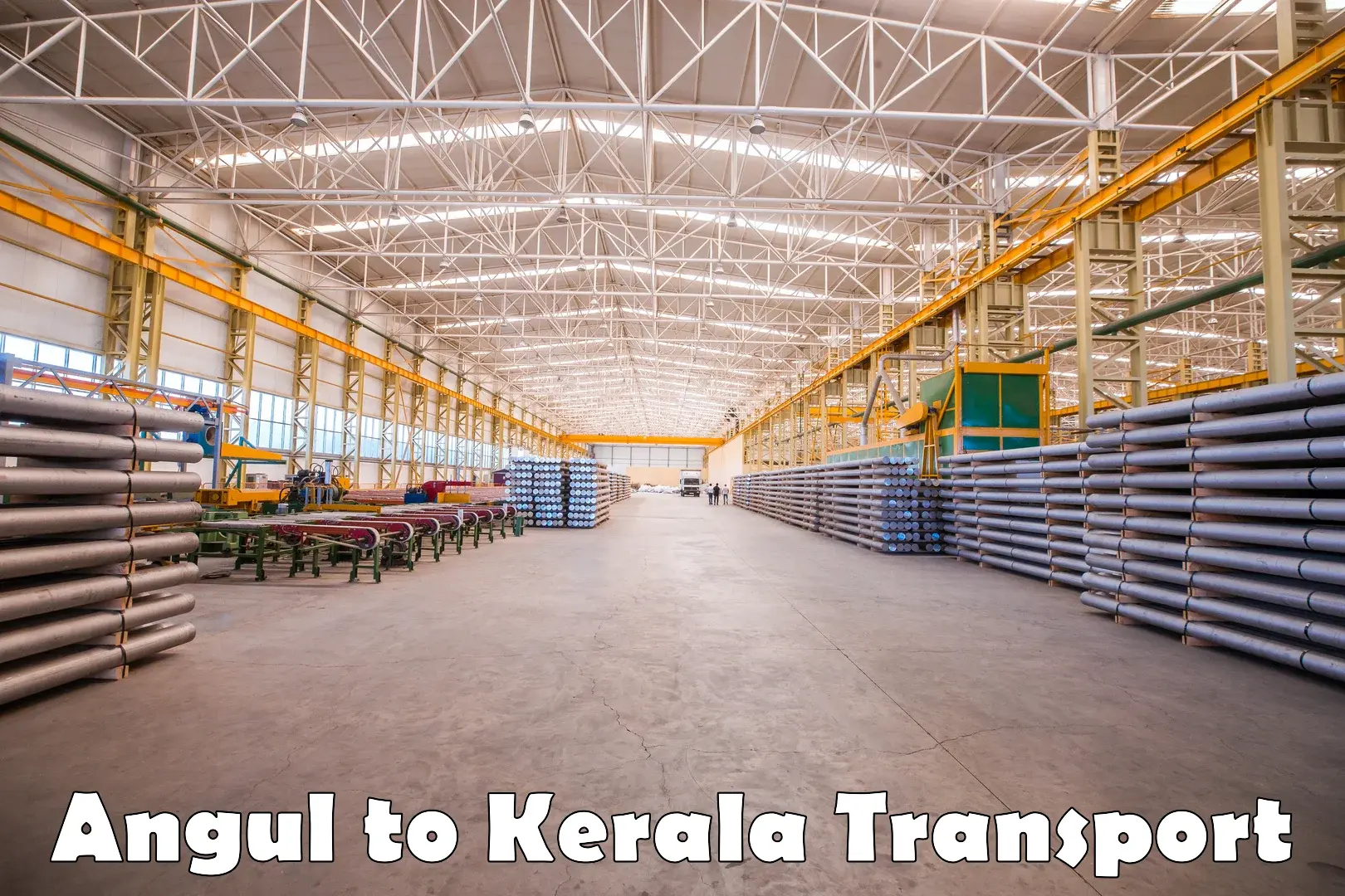 Road transport online services in Angul to Irinjalakuda