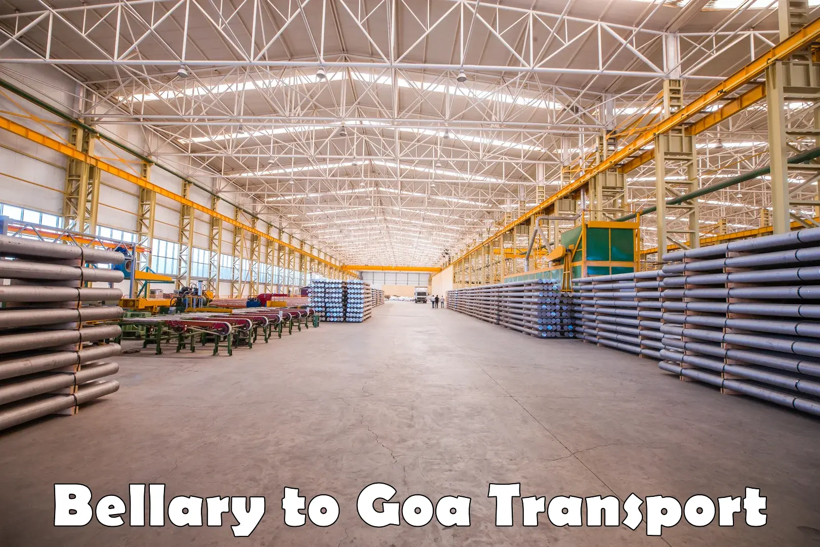 Transportation services Bellary to Goa