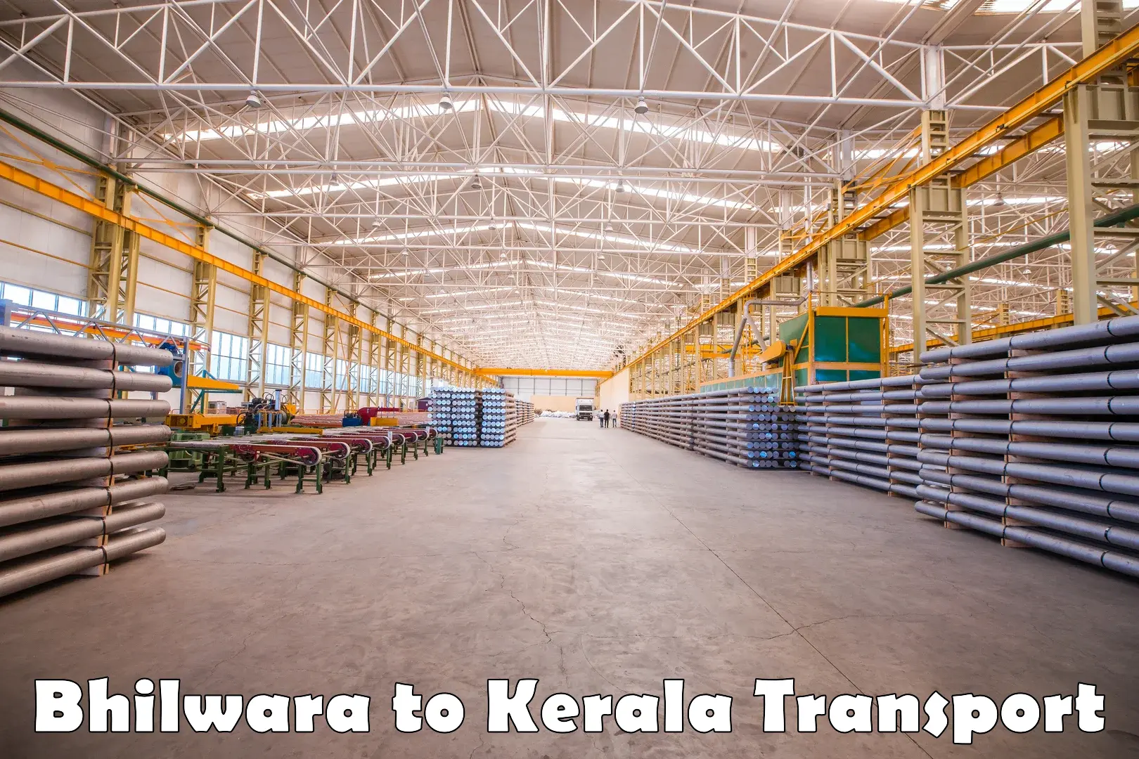 Cargo transportation services in Bhilwara to Kerala