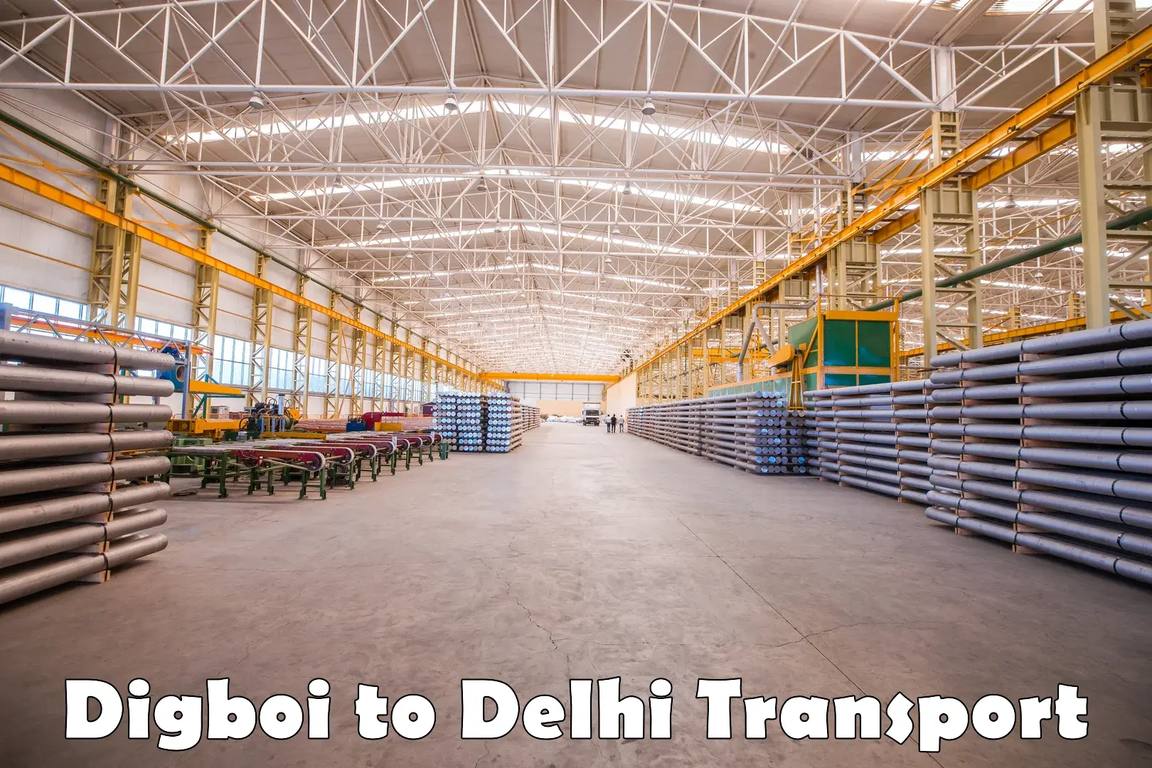 Air cargo transport services Digboi to Delhi