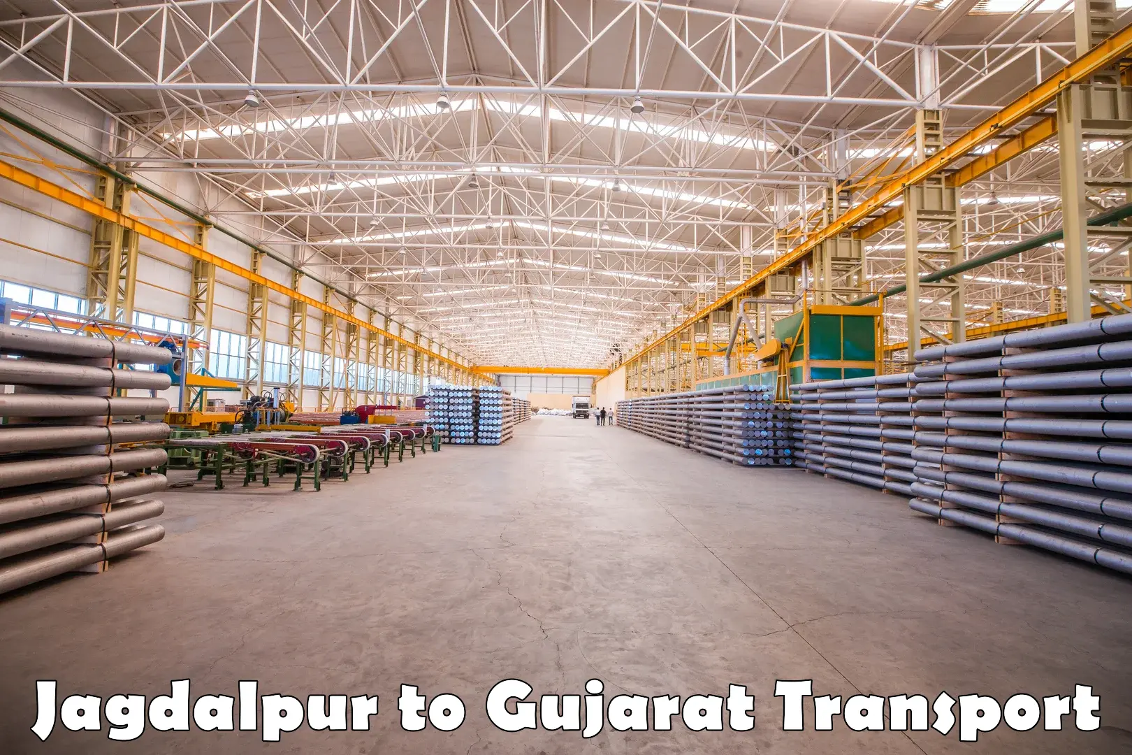 Air freight transport services Jagdalpur to Kandla Port