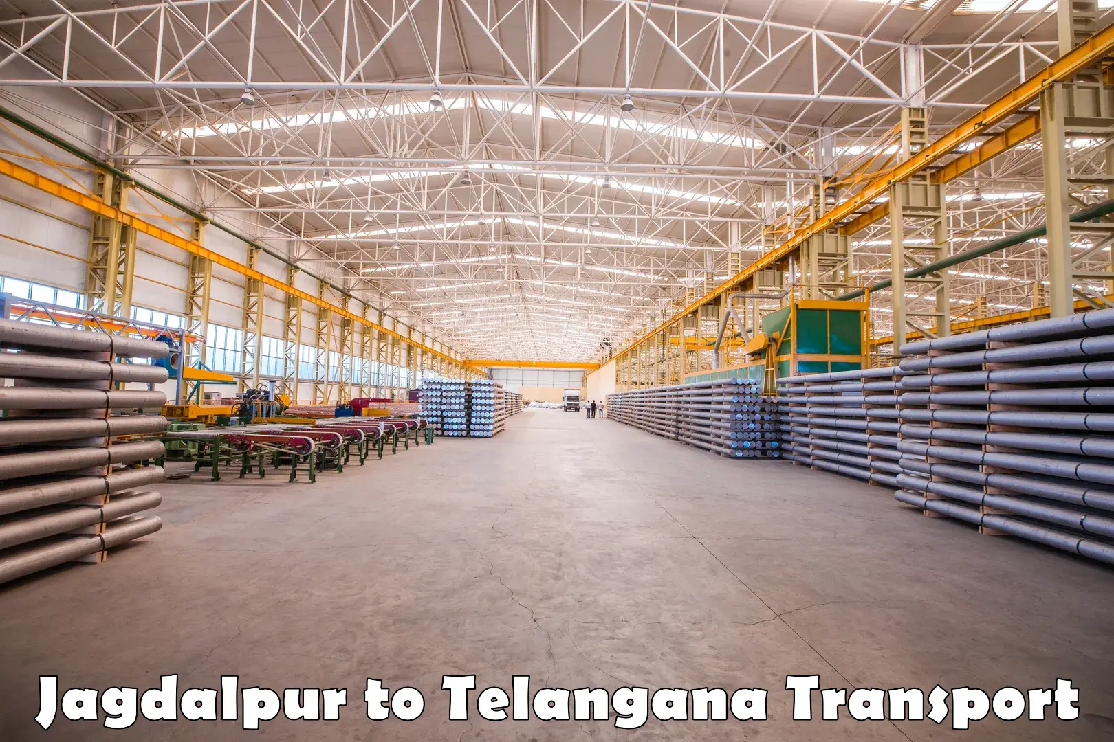 Cargo transportation services Jagdalpur to Telangana
