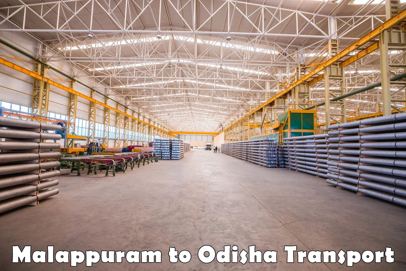 Nearest transport service Malappuram to Odisha