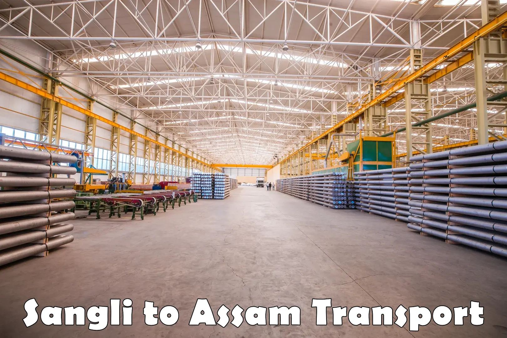 Nationwide transport services Sangli to Assam