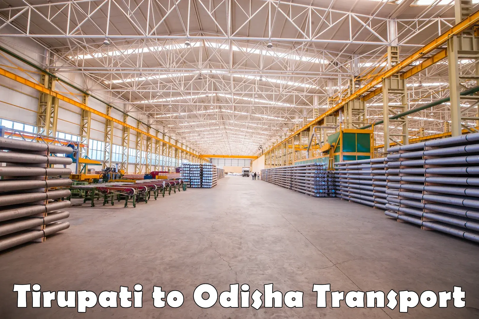 Lorry transport service Tirupati to Adaspur