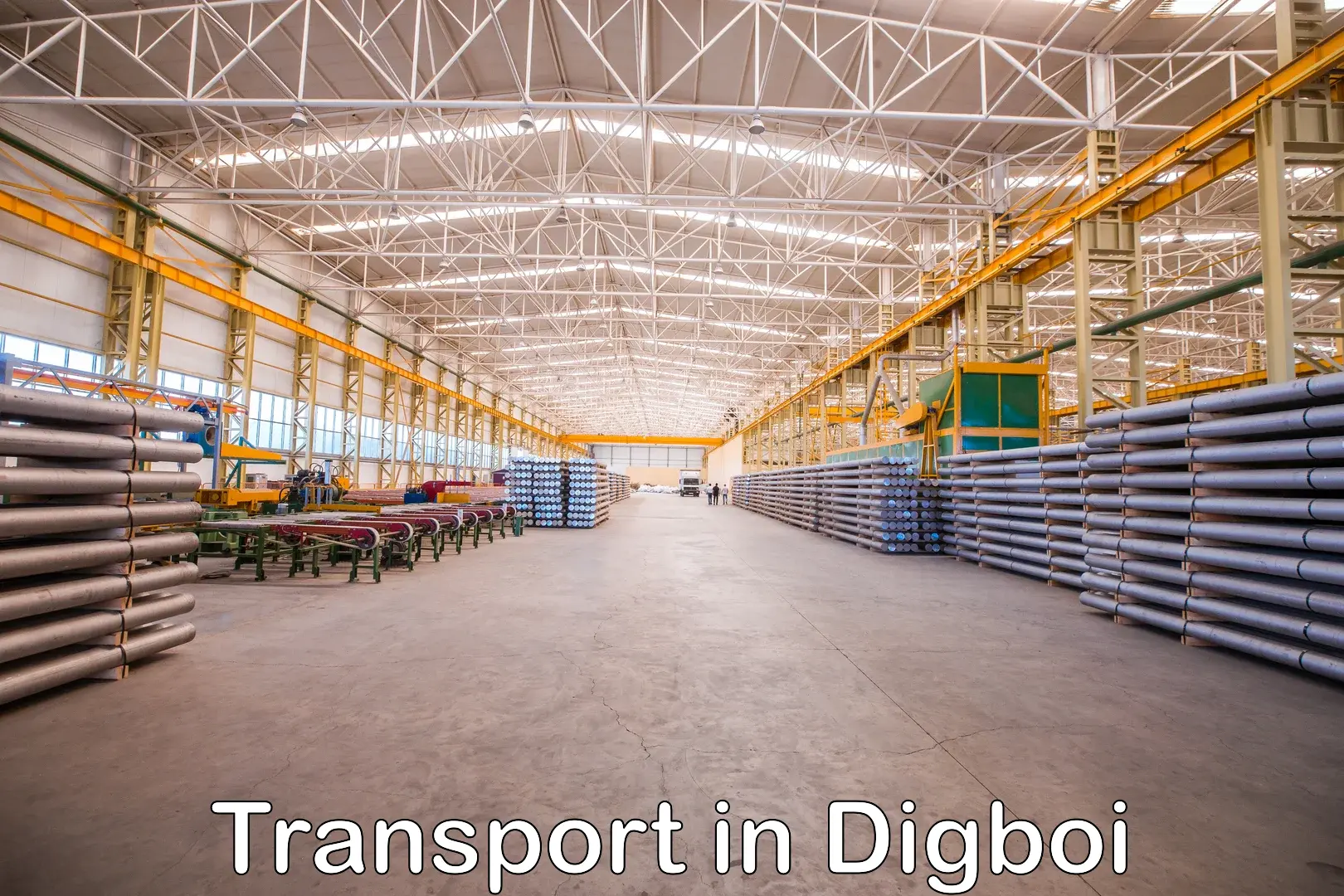 Logistics transportation services in Digboi