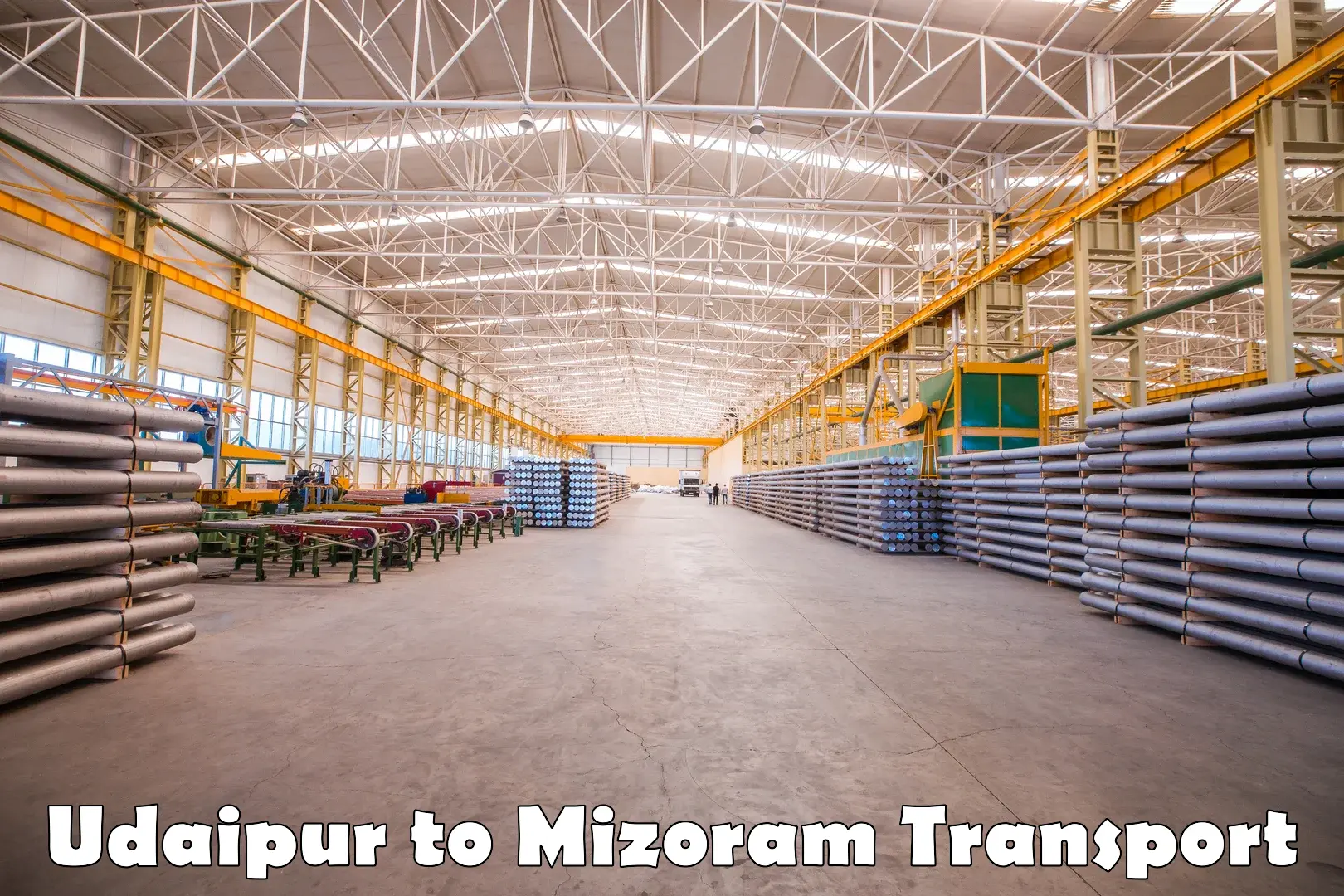 Shipping partner Udaipur to NIT Aizawl
