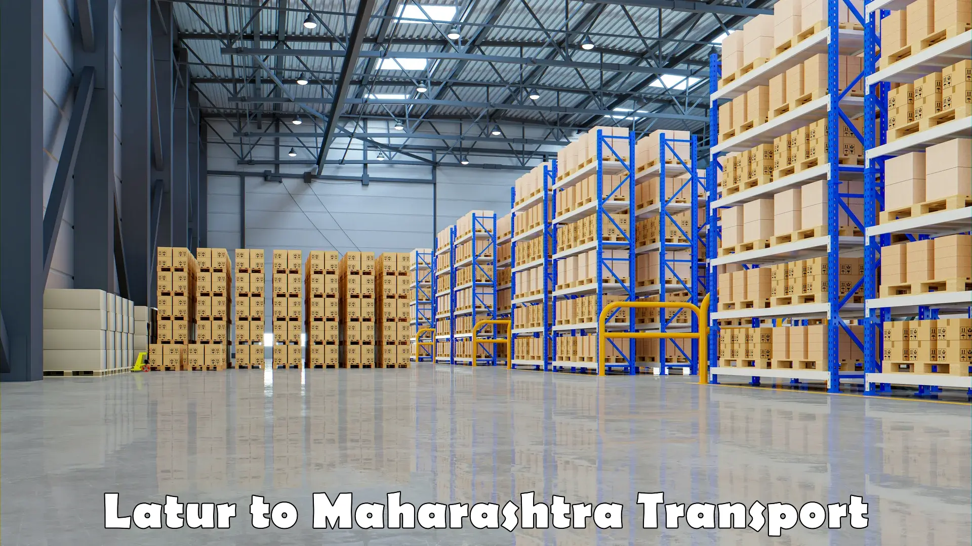 Package delivery services Latur to Maharashtra