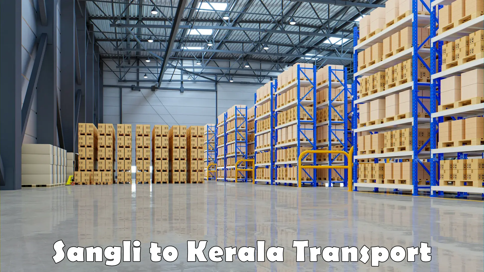 Vehicle transport services Sangli to Kumily