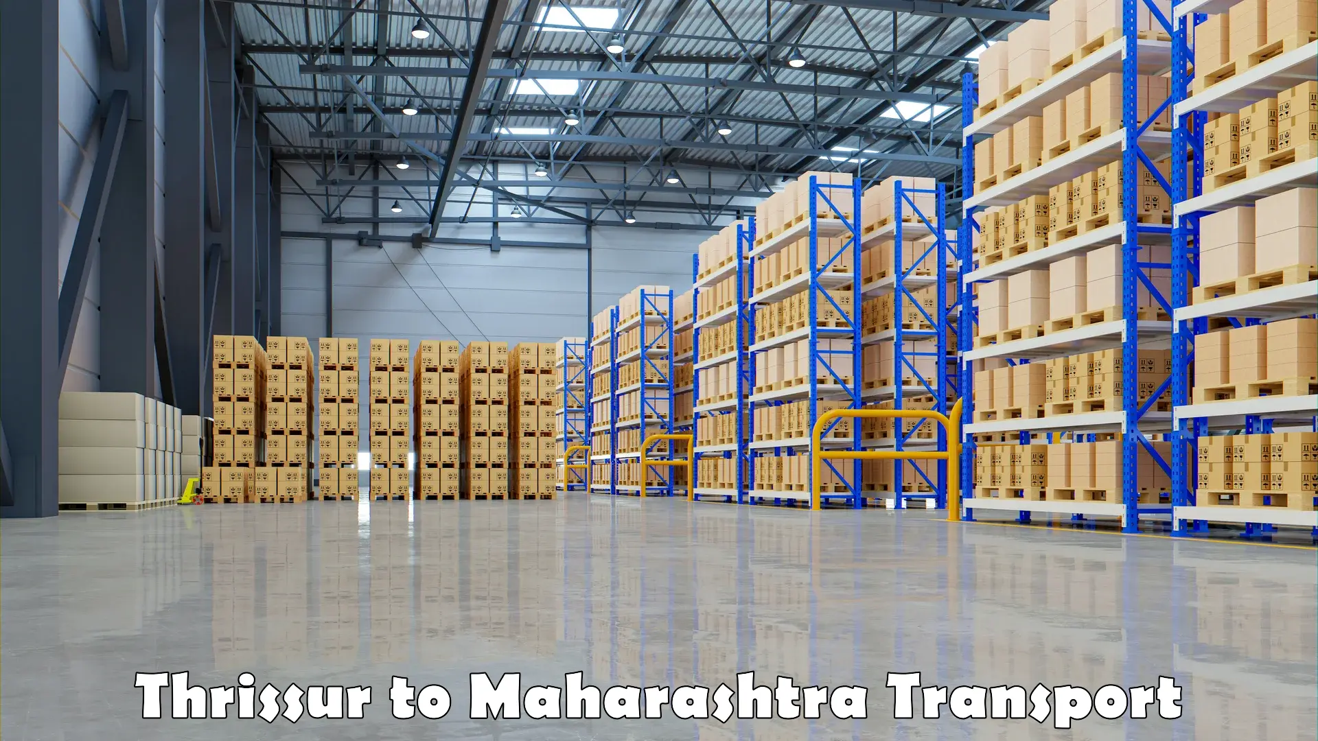 Online transport booking Thrissur to Nagpur