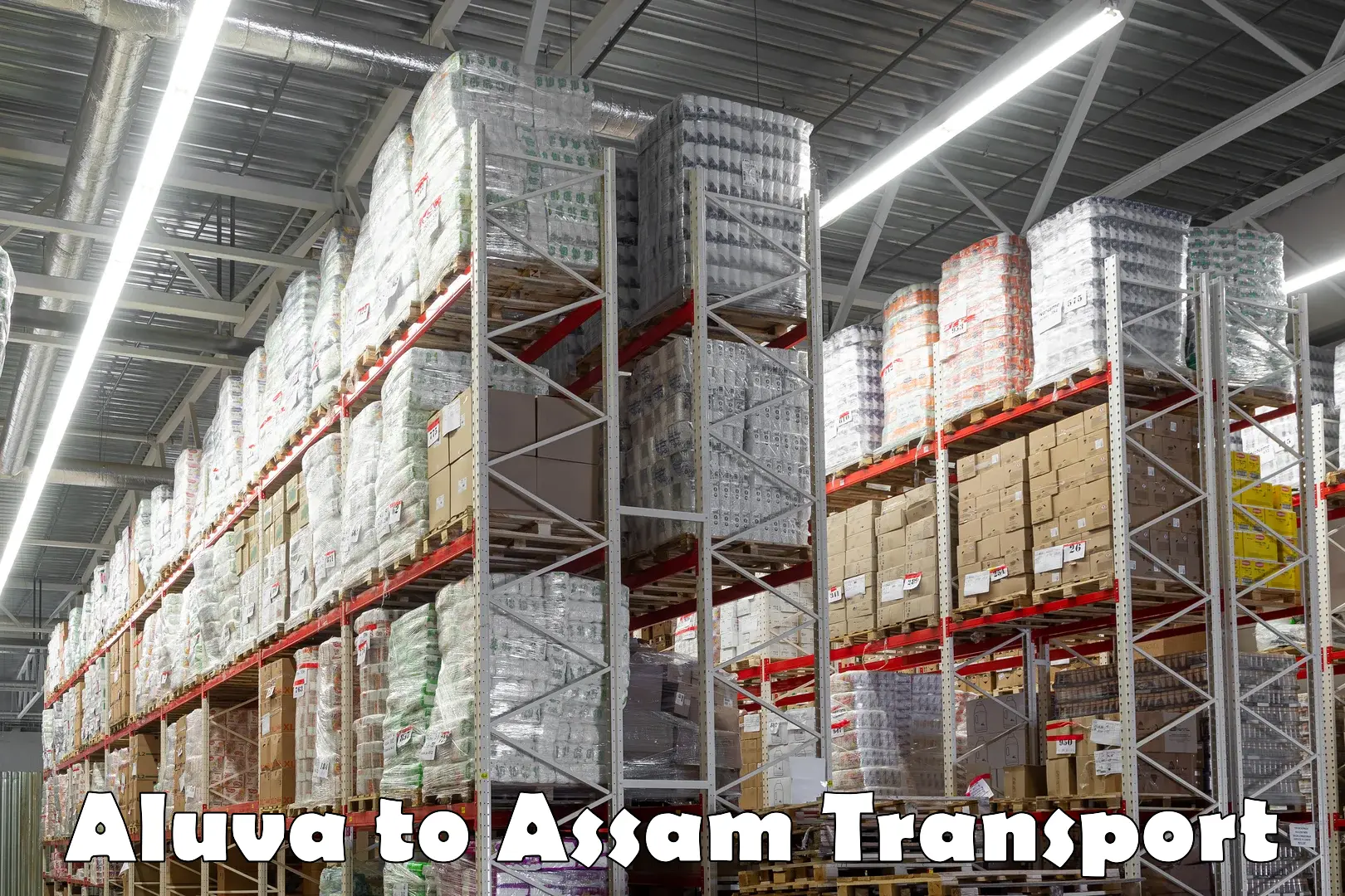 Vehicle parcel service Aluva to Assam